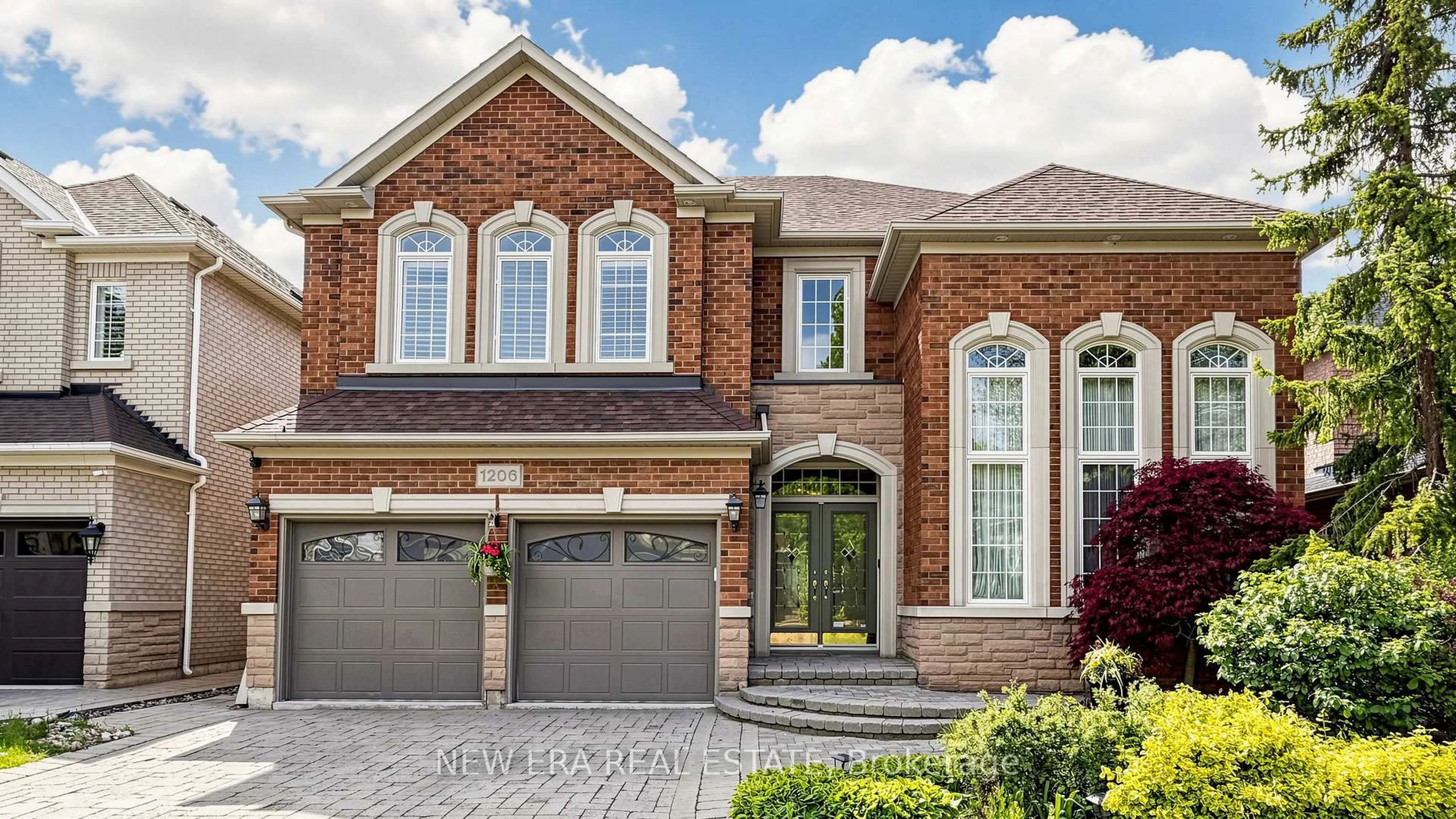 Home with brick exterior material, street for 1206 Lindenrock Dr, Oakville Ontario L6H 6T4