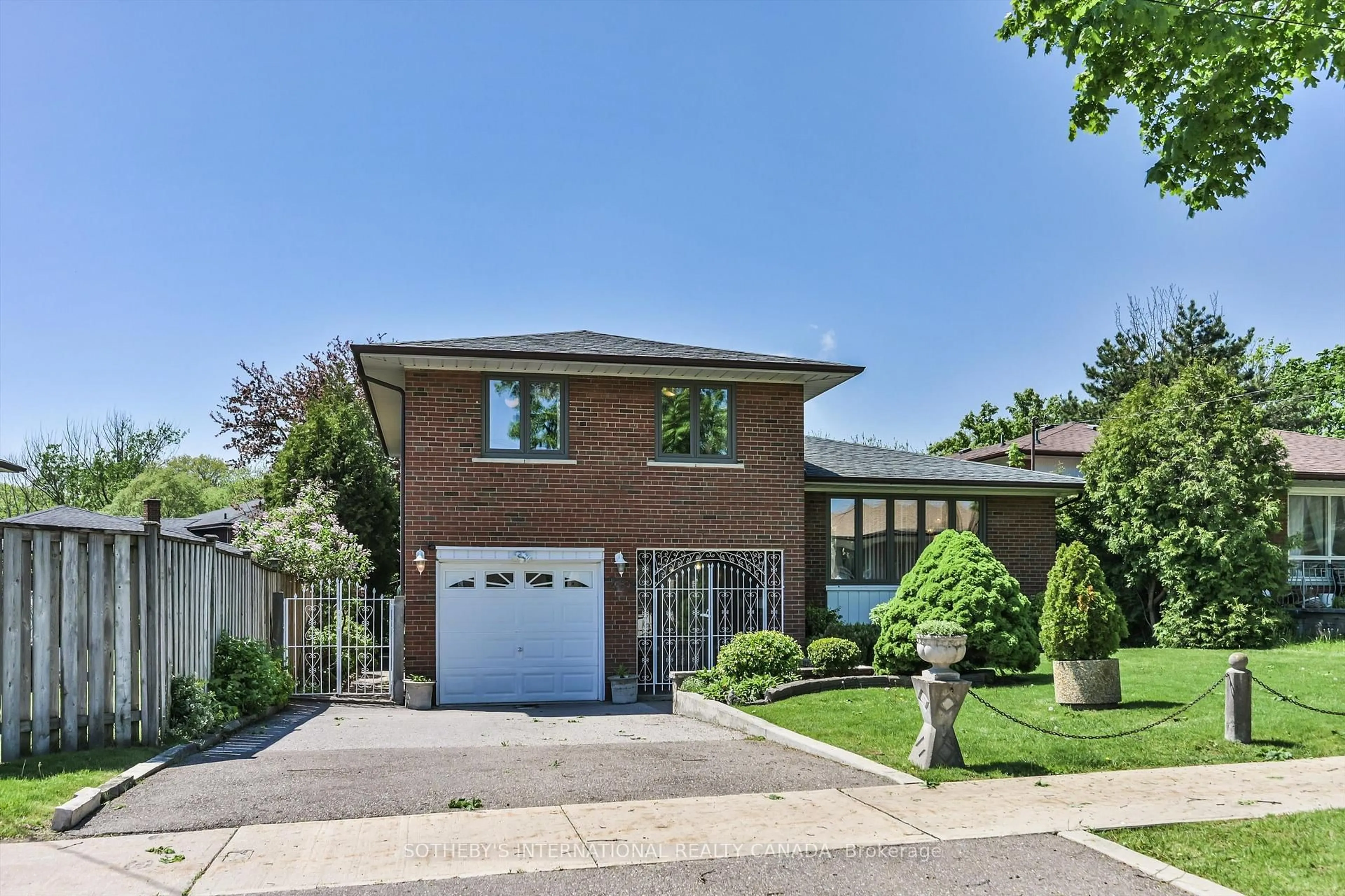 Home with brick exterior material, street for 283 Derrydown Rd, Toronto Ontario M3J 1S2