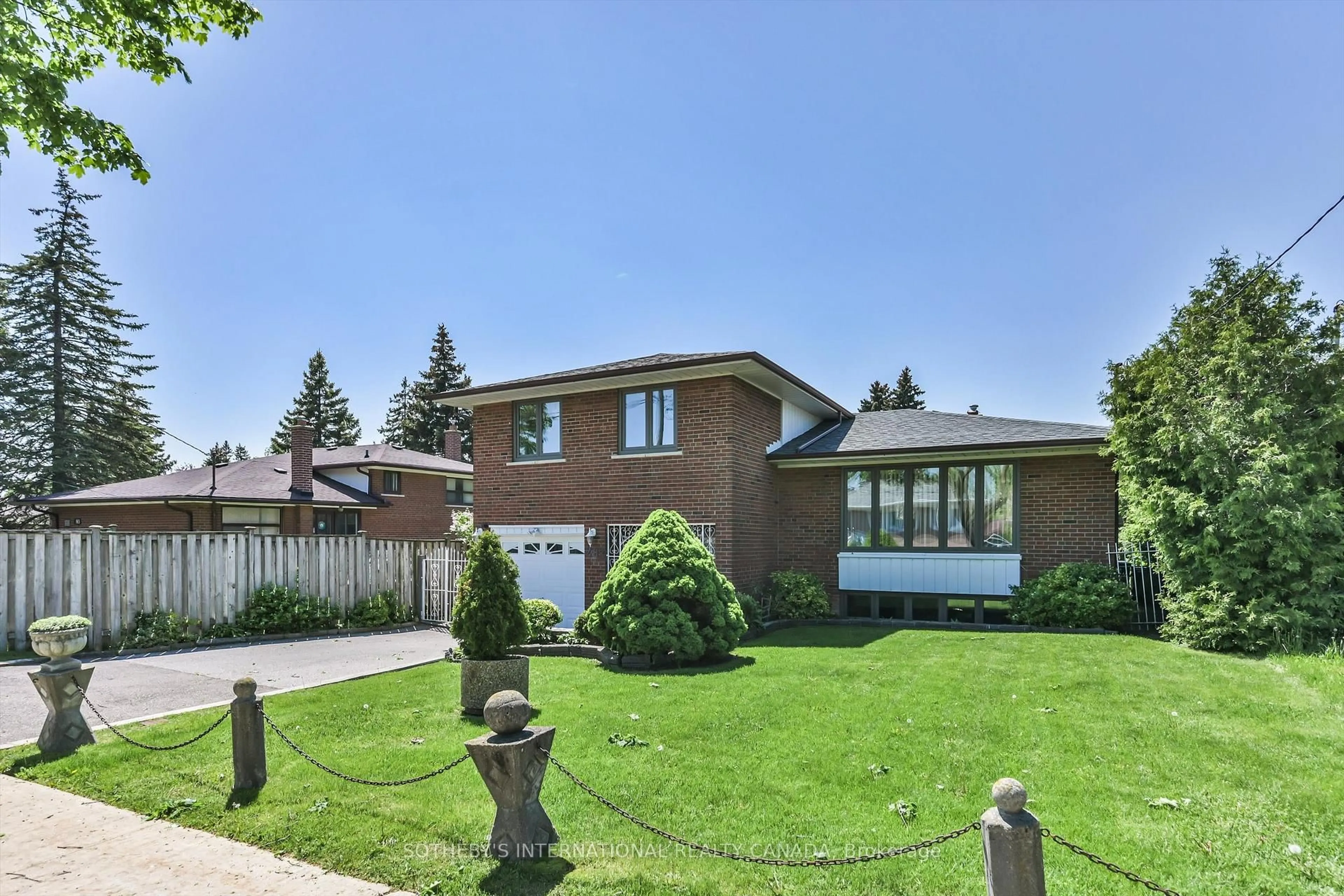 Home with brick exterior material, street for 283 Derrydown Rd, Toronto Ontario M3J 1S2