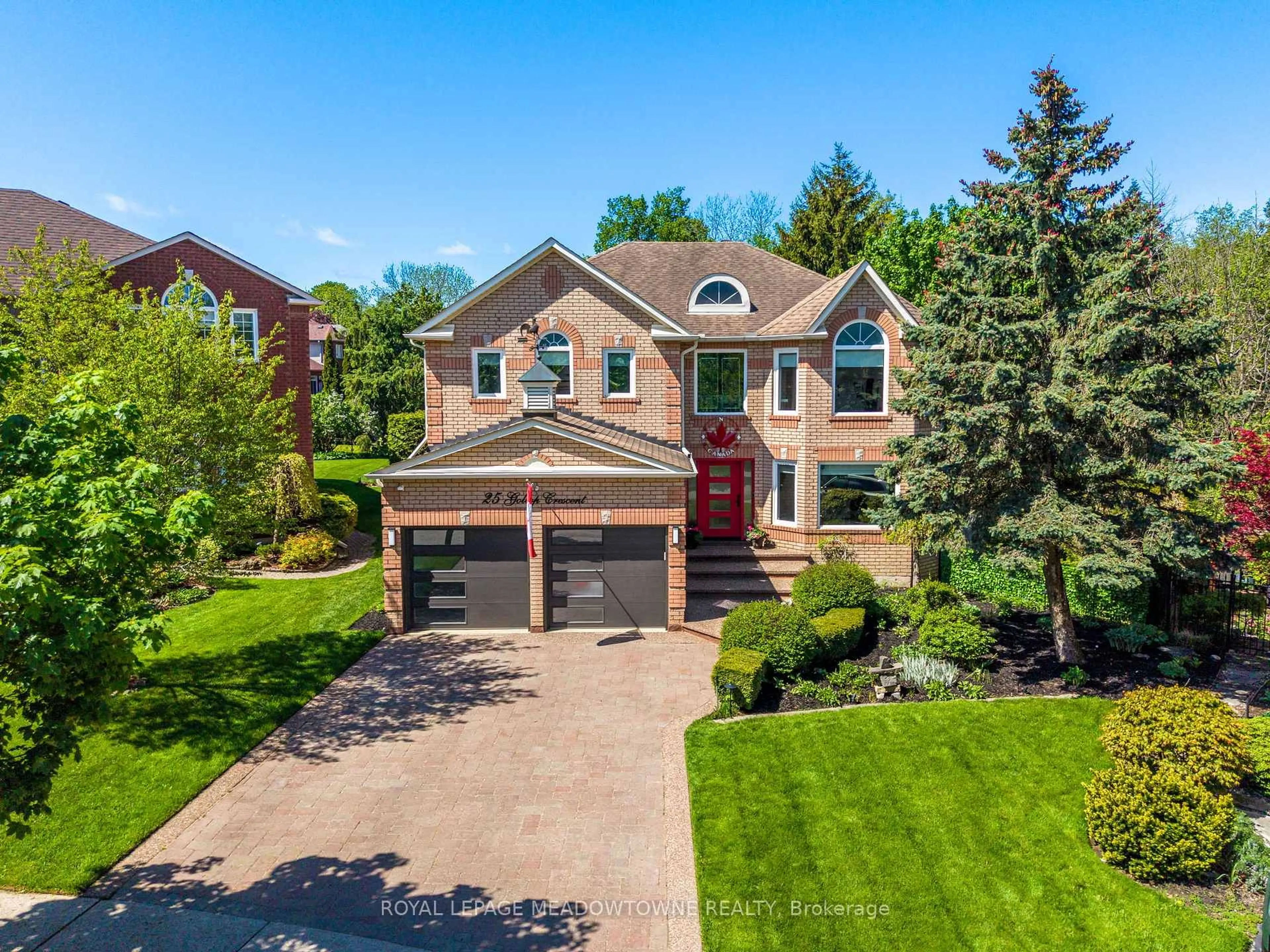 Home with brick exterior material, street for 25 Gollop Cres, Halton Hills Ontario L7G 5P1