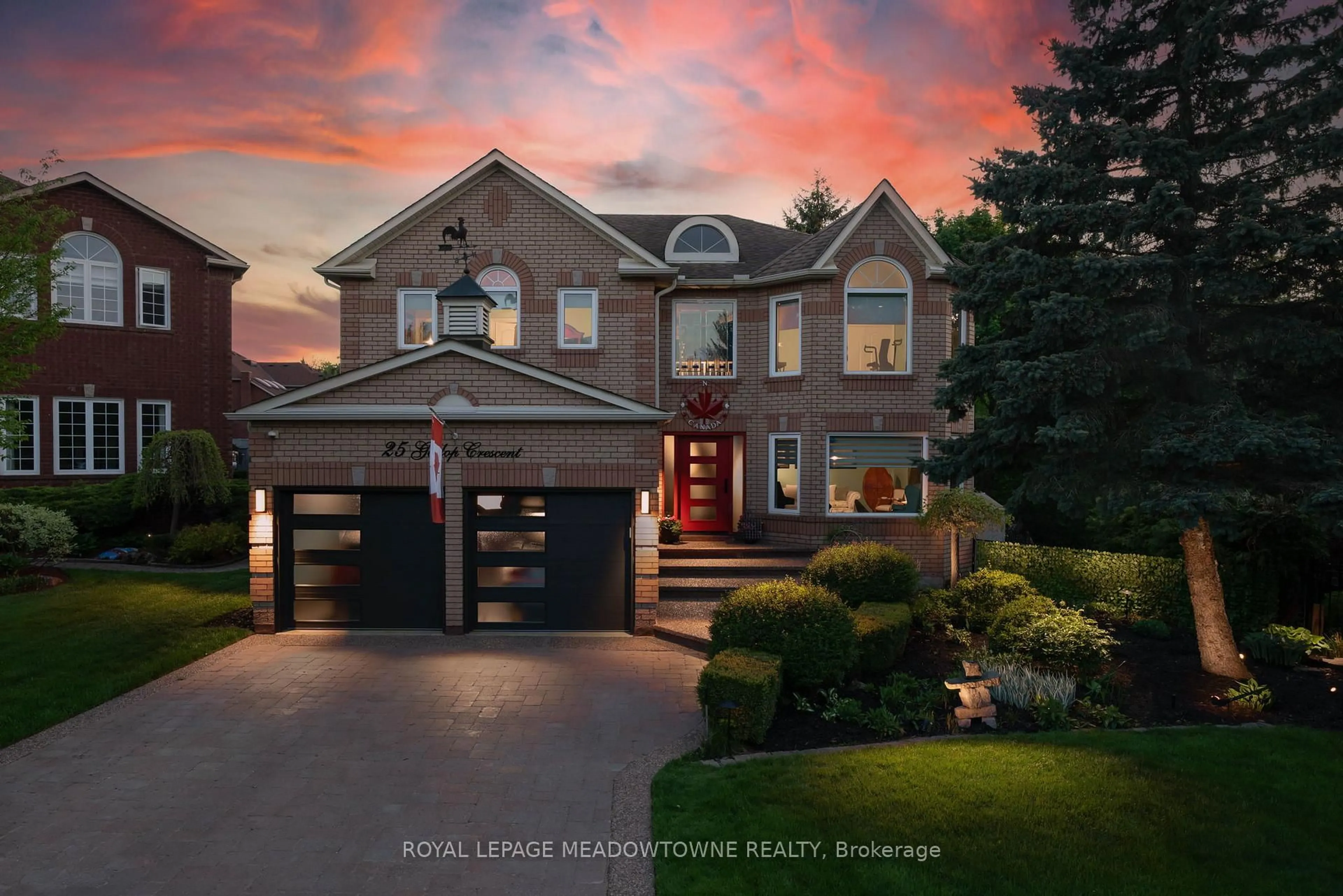 Home with brick exterior material, street for 25 Gollop Cres, Halton Hills Ontario L7G 5P1