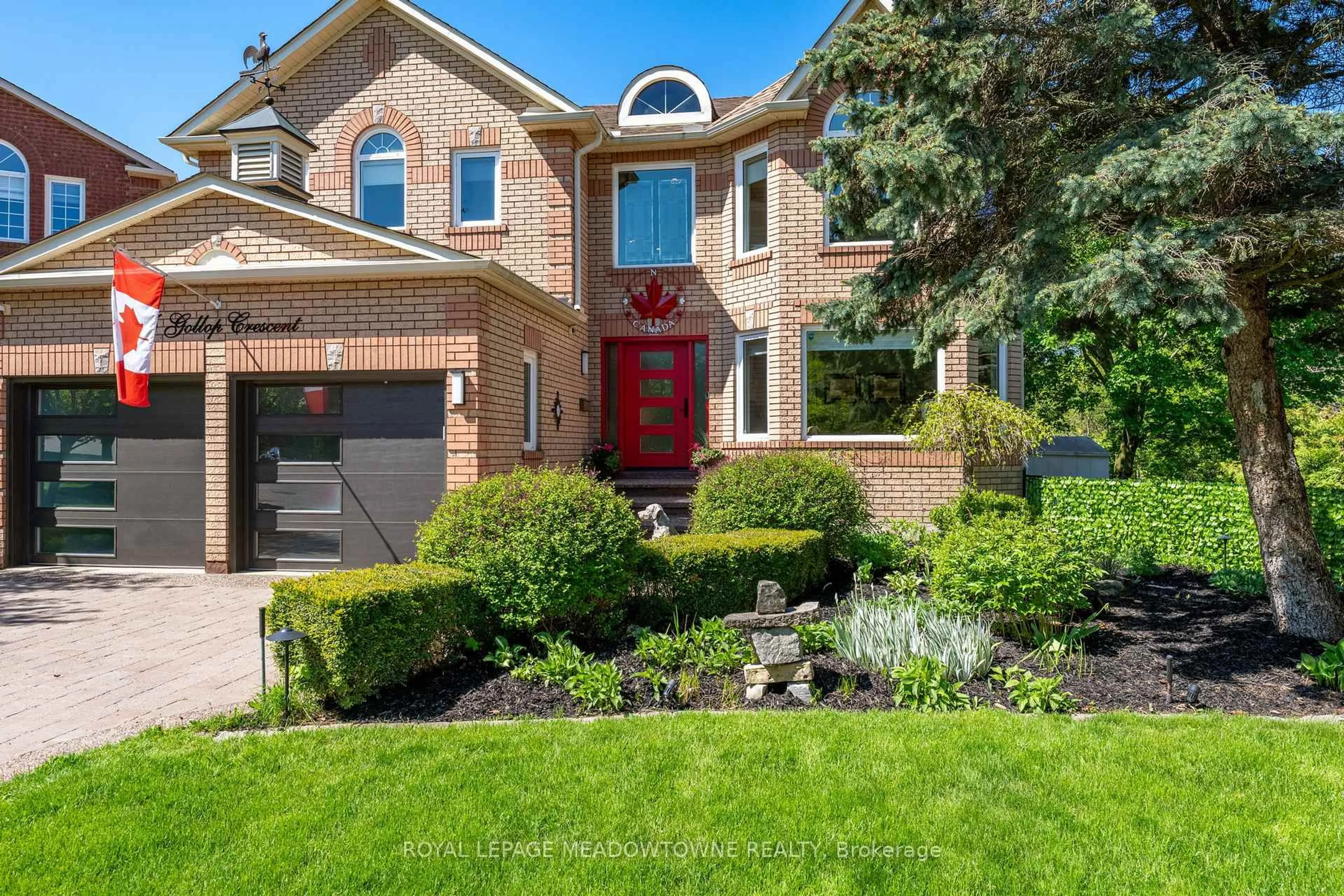 Home with brick exterior material, street for 25 Gollop Cres, Halton Hills Ontario L7G 5P1