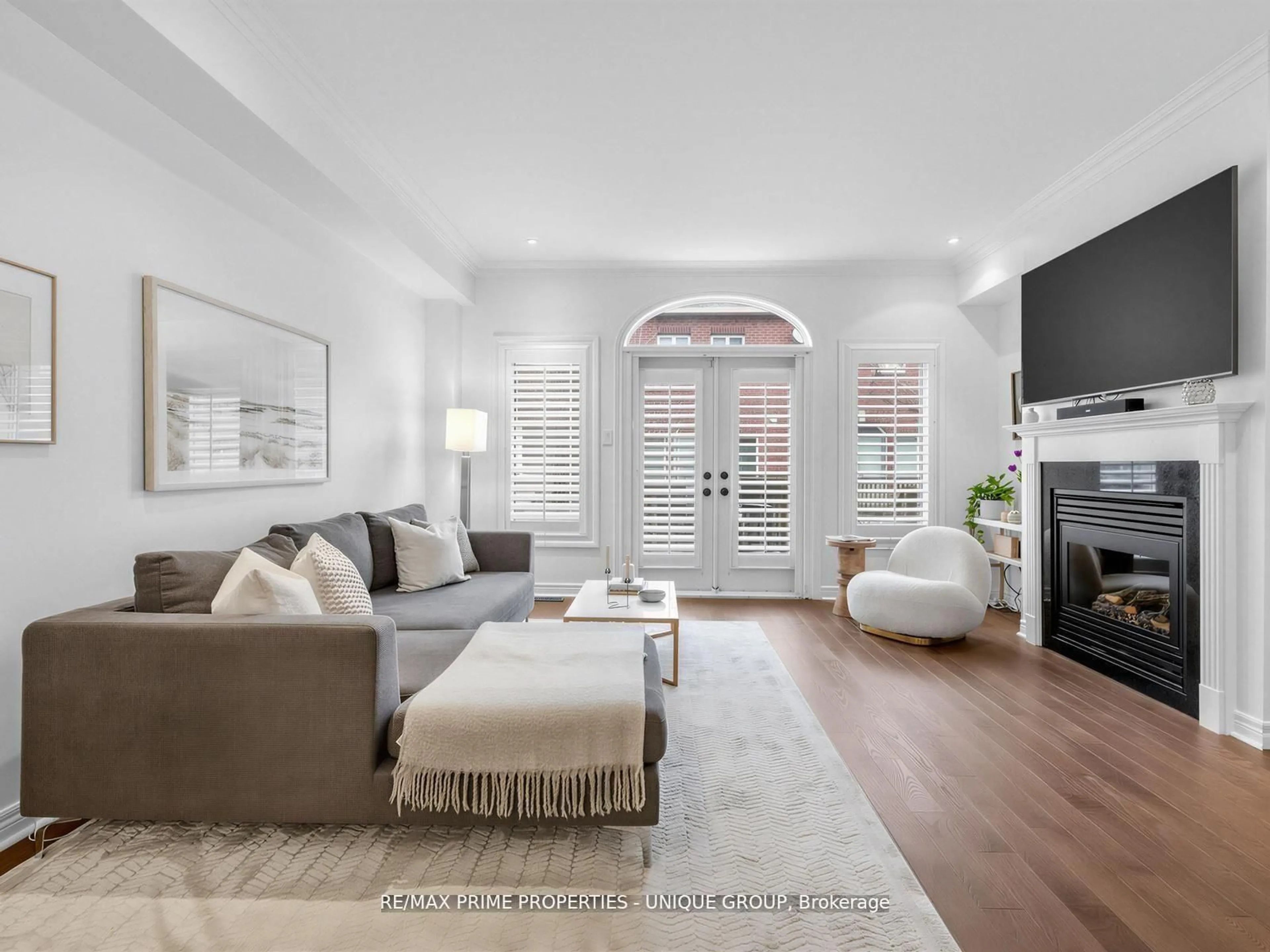 Living room with furniture, unknown for 19 James Stock Path, Toronto Ontario M8Z 6C6