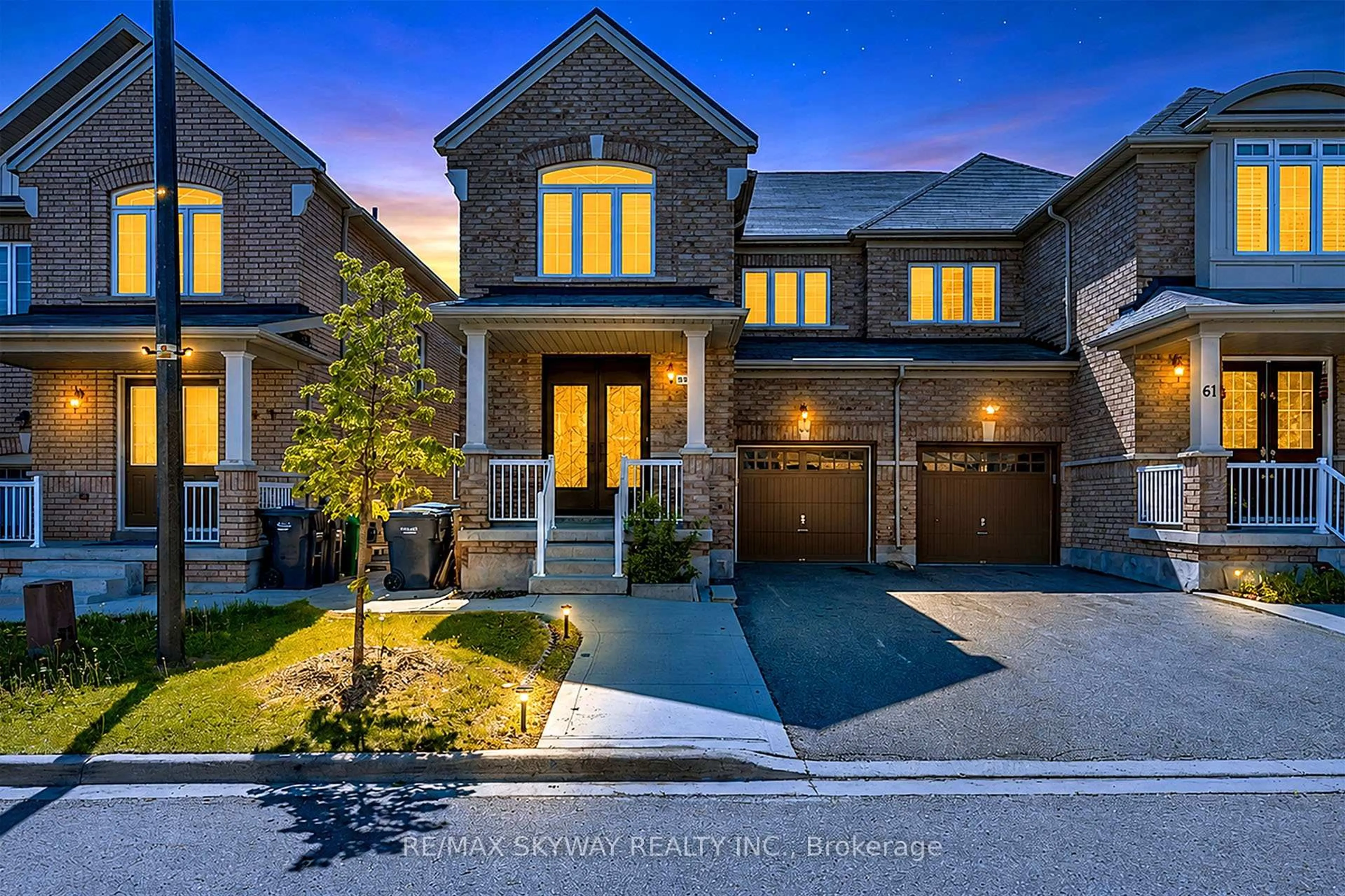 Home with brick exterior material, street for 63 Vezna Cres, Brampton Ontario L6X 5K5