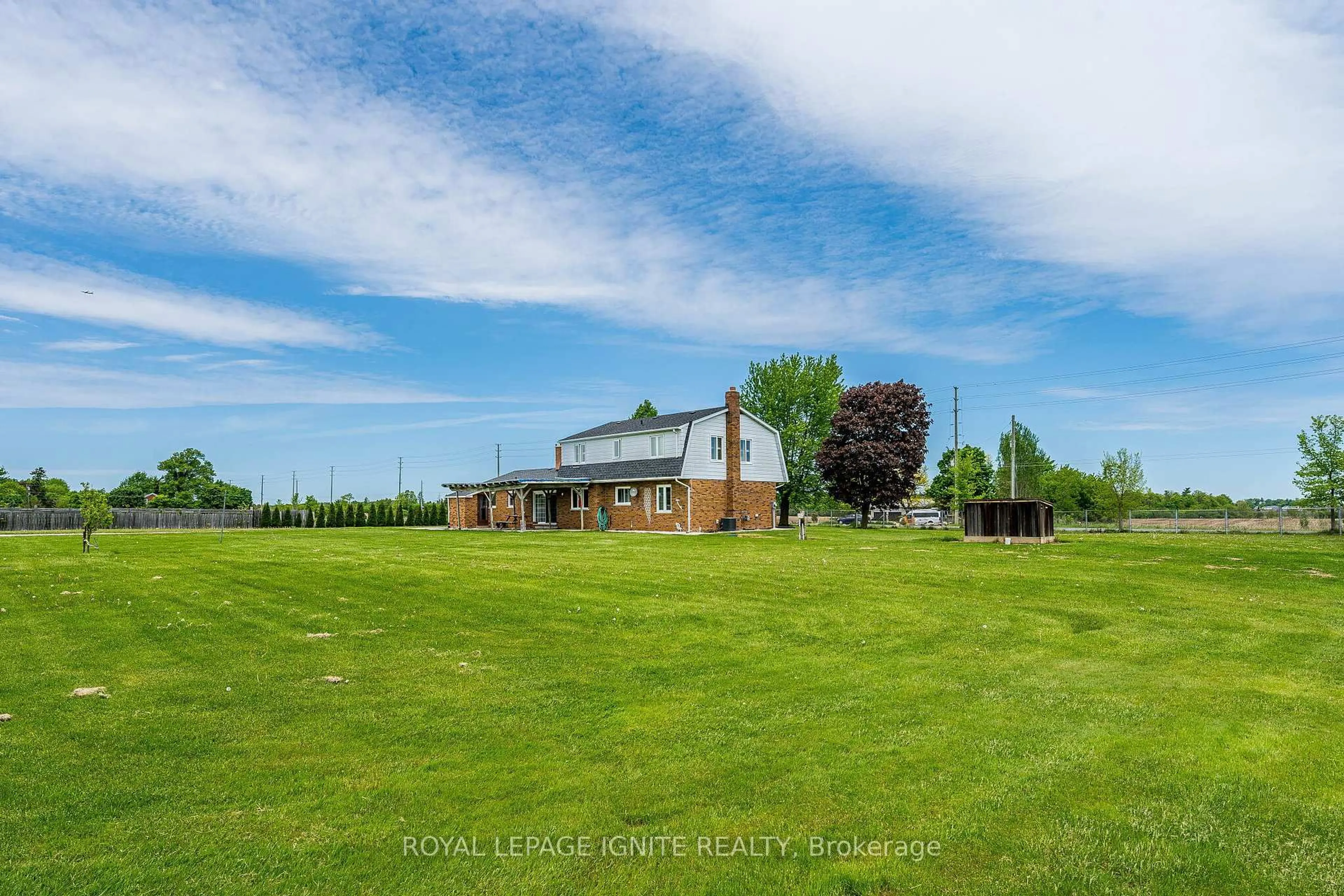 A pic from outside/outdoor area/front of a property/back of a property/a pic from drone, unknown for 8602 Winston Churchill Blvd, Halton Hills Ontario L0P 1K0