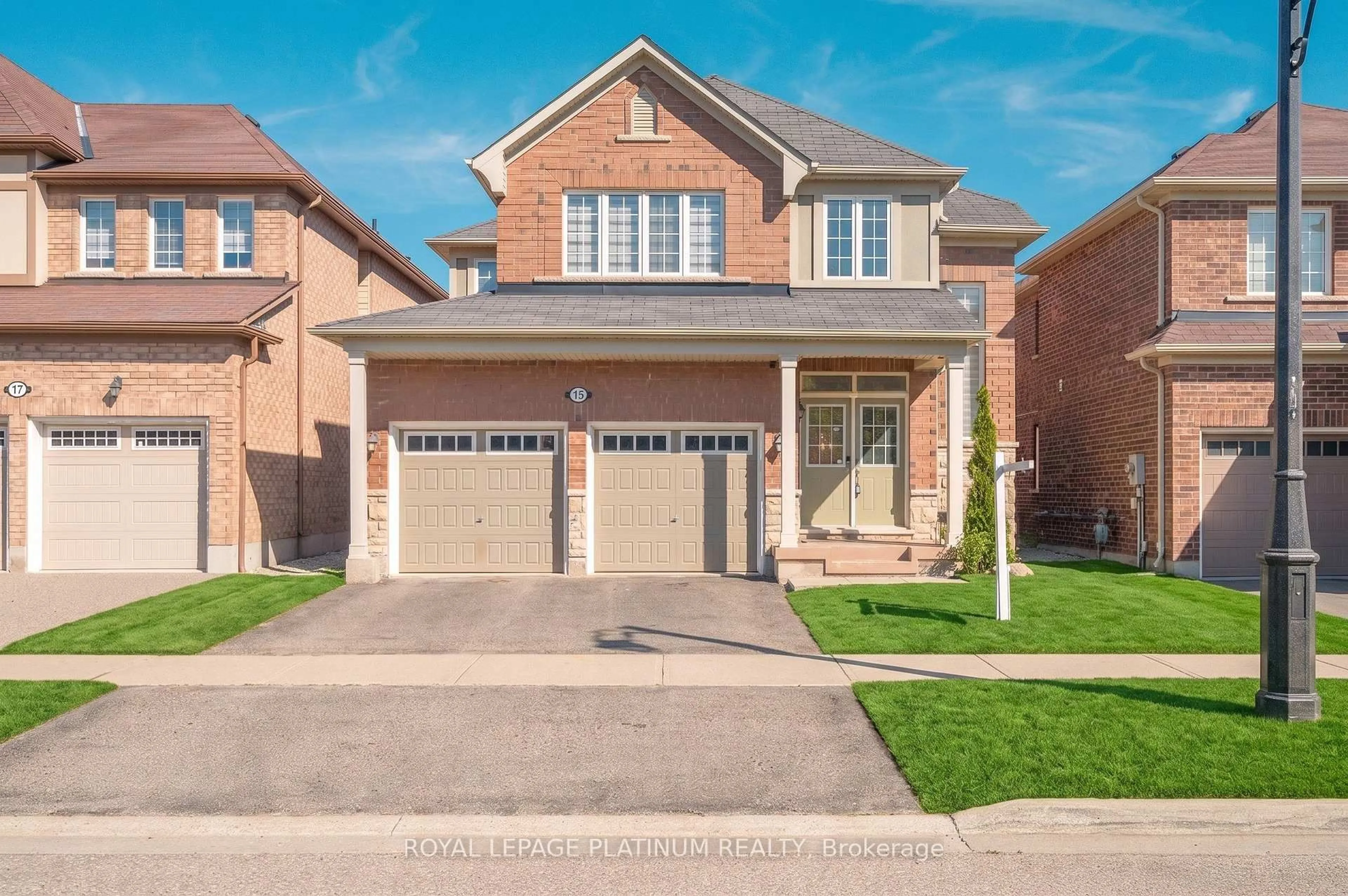 Home with brick exterior material, street for 15 Aylesbury Dr, Brampton Ontario L7A 0V3