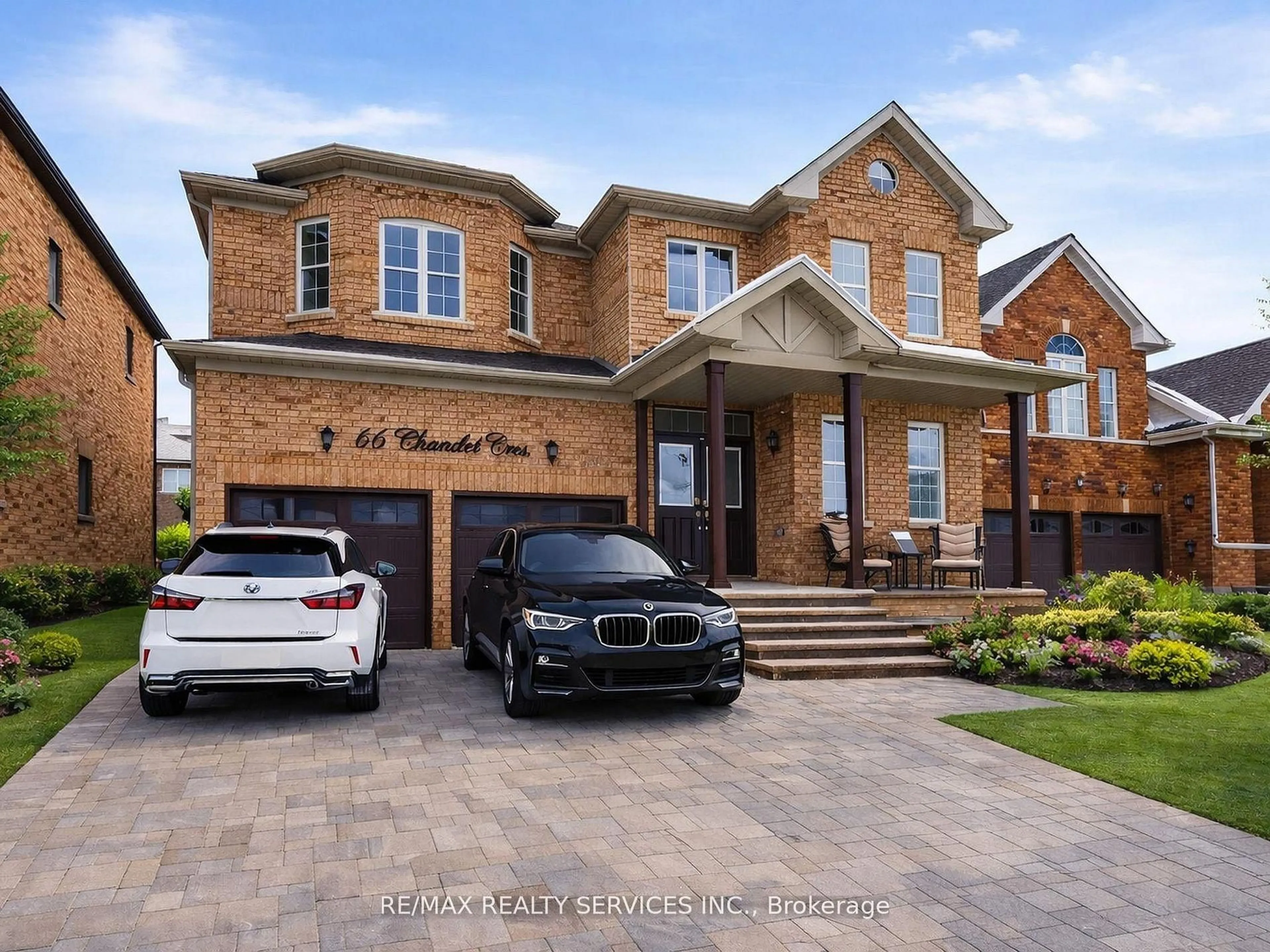 Home with brick exterior material, street for 66 Citadel Cres, Brampton Ontario L6P 1X8