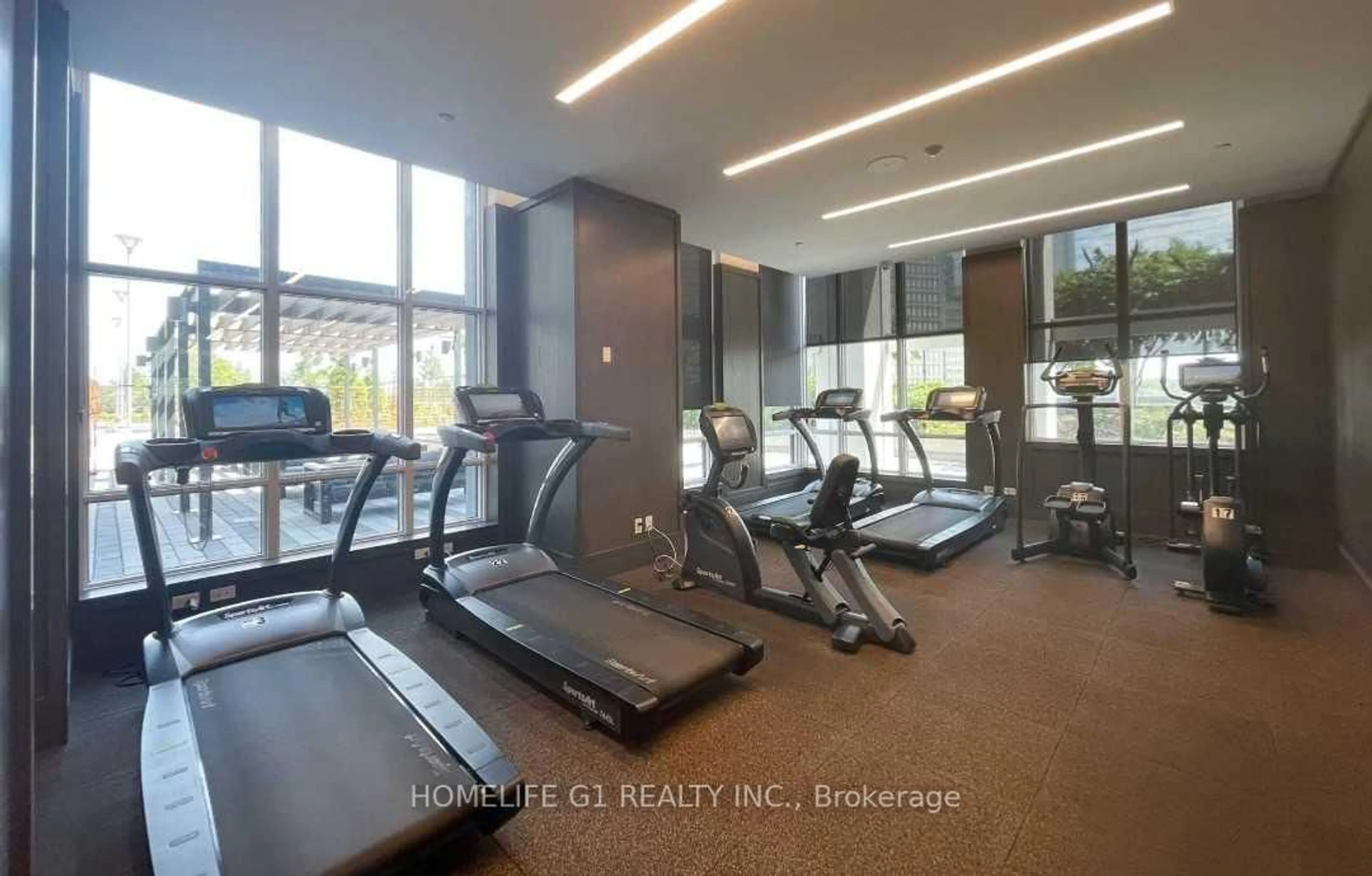 Gym or fitness room for 7 Mabelle Ave #1606, Toronto Ontario M9A 0C9