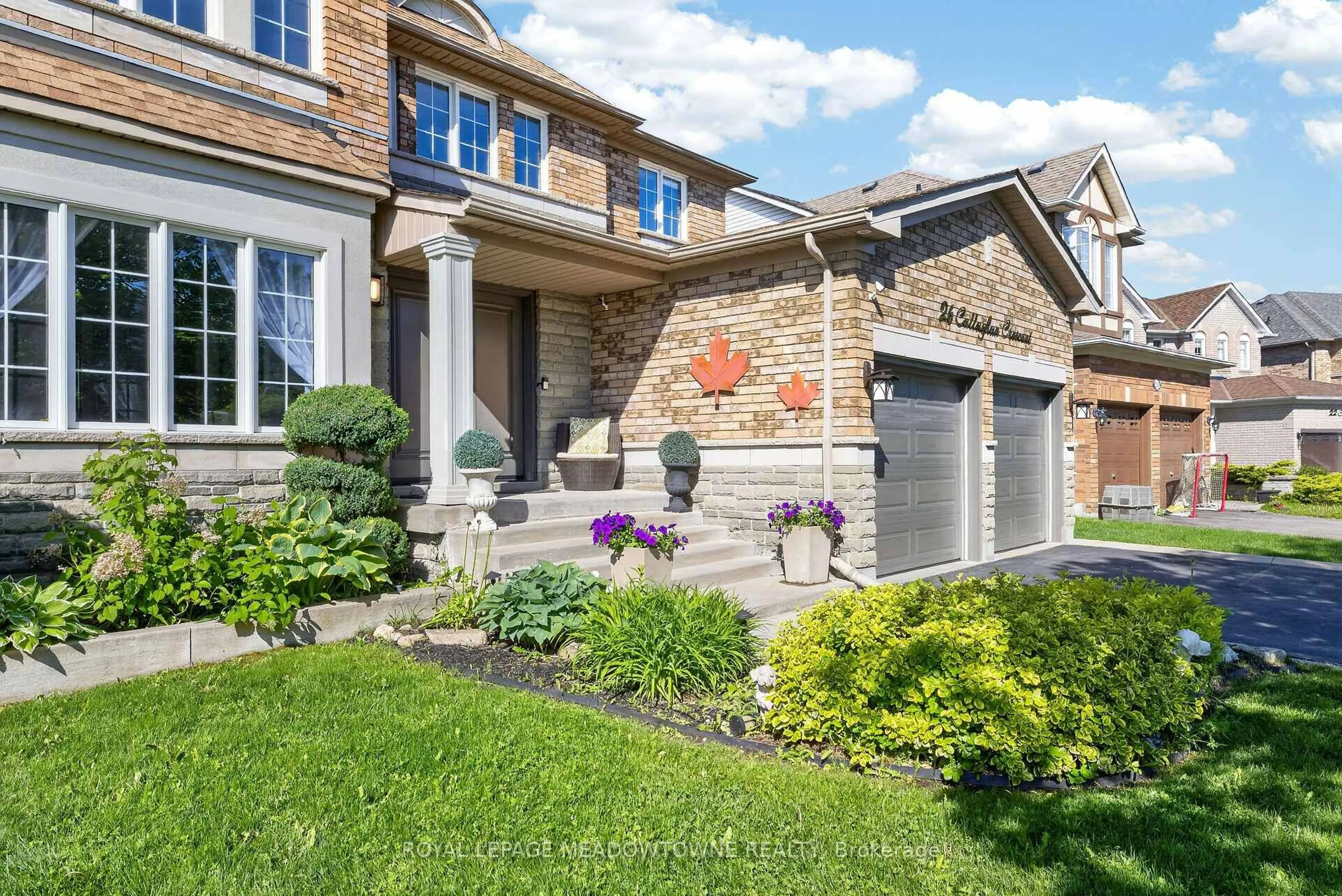 Home with brick exterior material, street for 26 Callaghan Cres, Halton Hills Ontario L7G 6A6