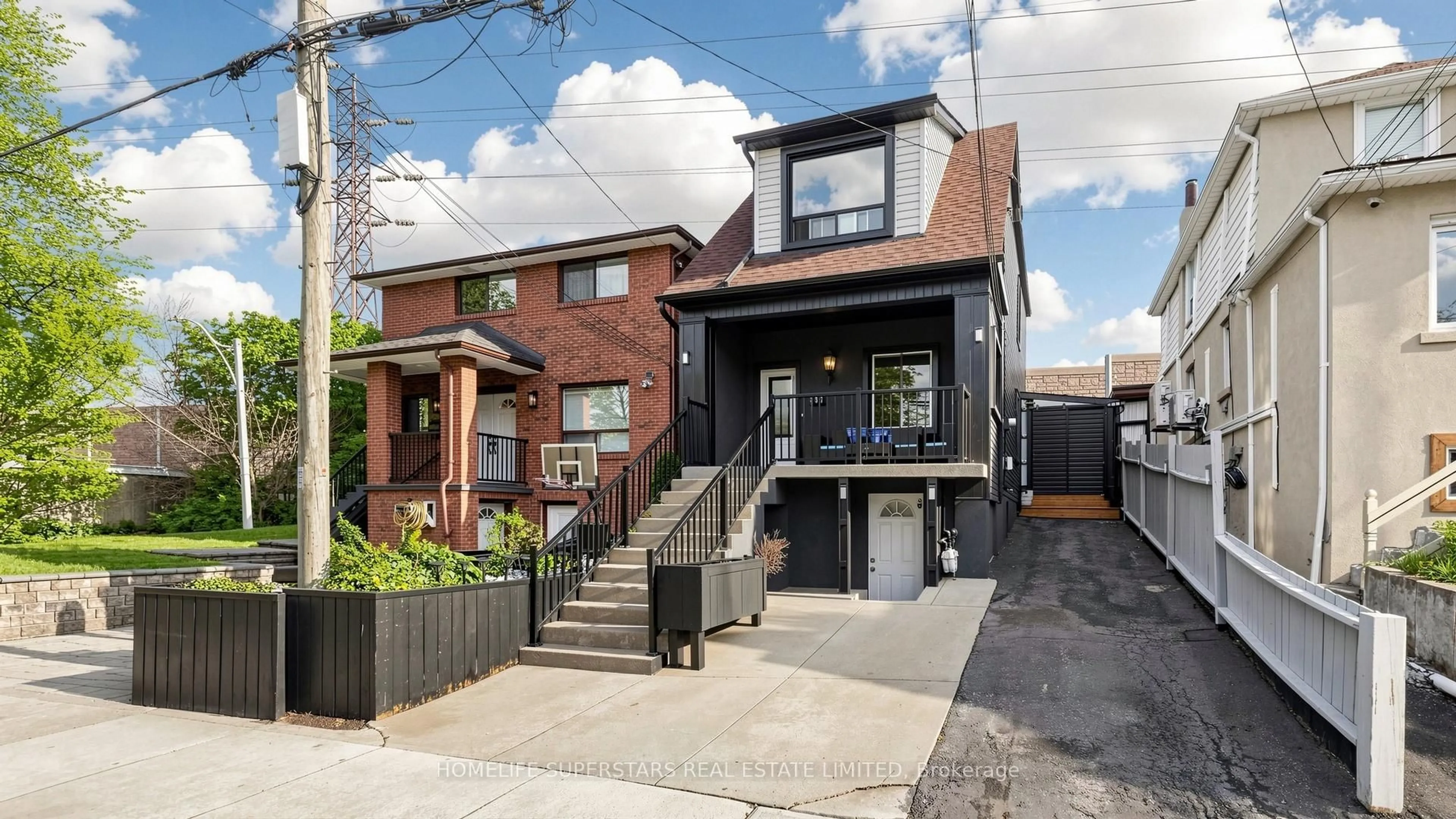 Home with brick exterior material, street for 257 Prescott Ave, Toronto Ontario M6N 3G9