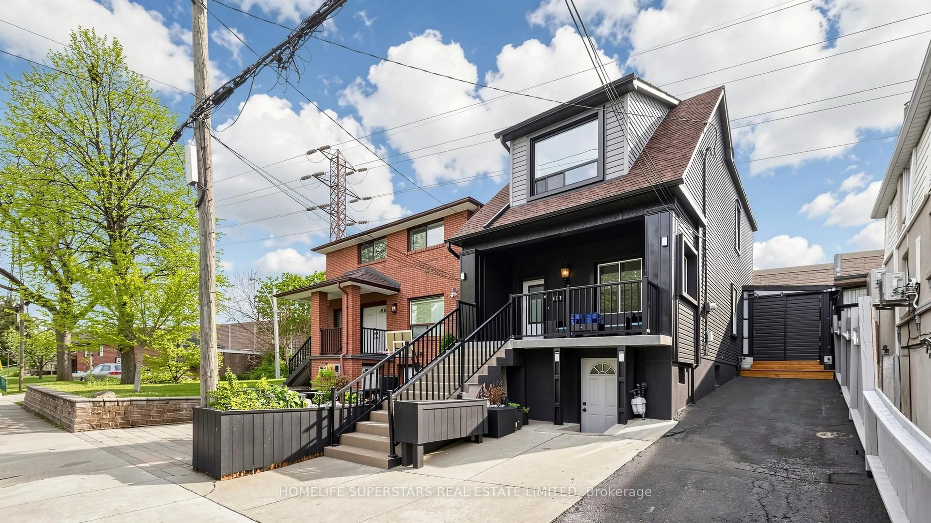 Home with brick exterior material, street for 257 Prescott Ave, Toronto Ontario M6N 3G9