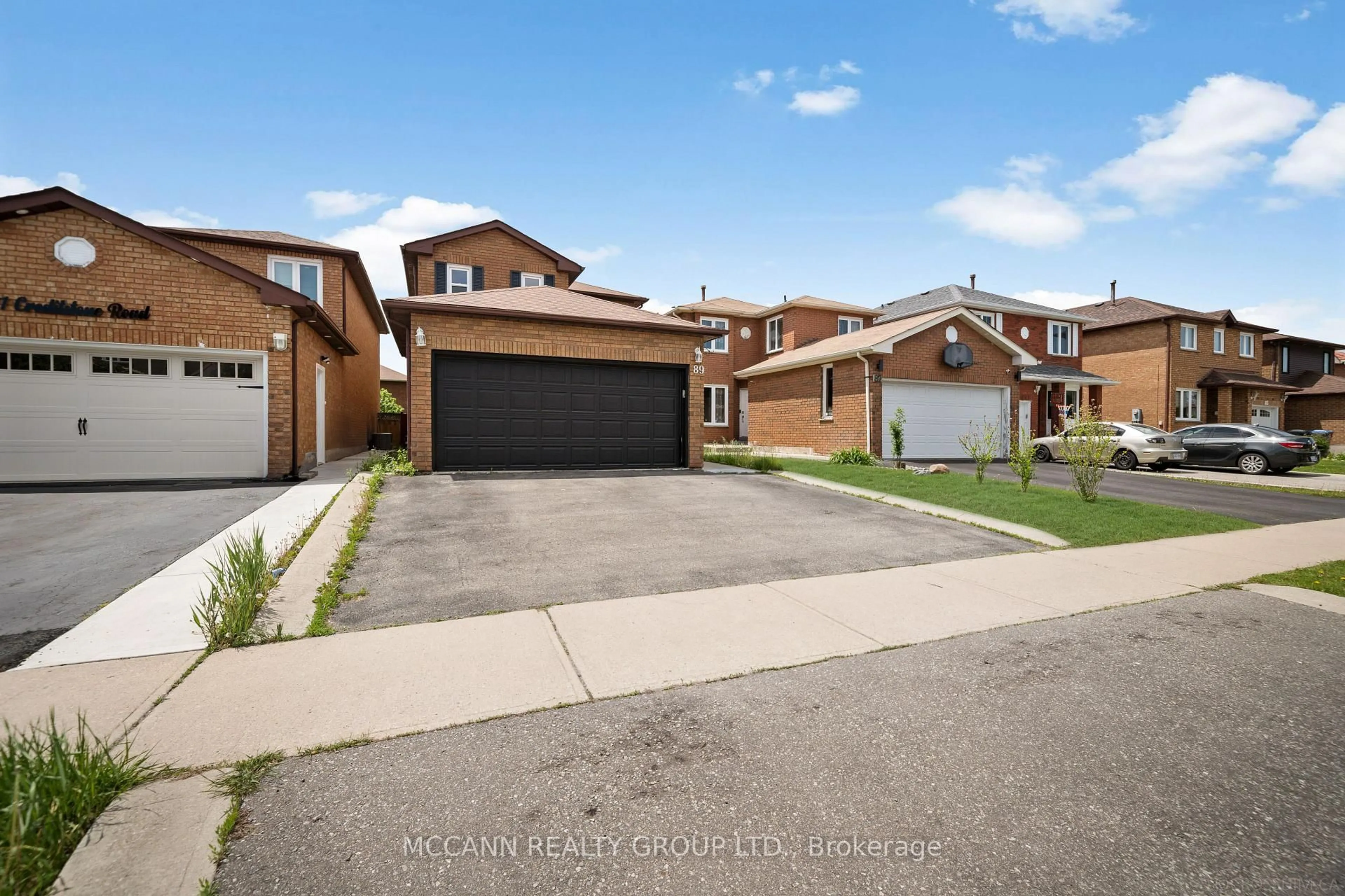 Home with brick exterior material, street for 89 Creditstone Rd, Brampton Ontario L6Y 4E9