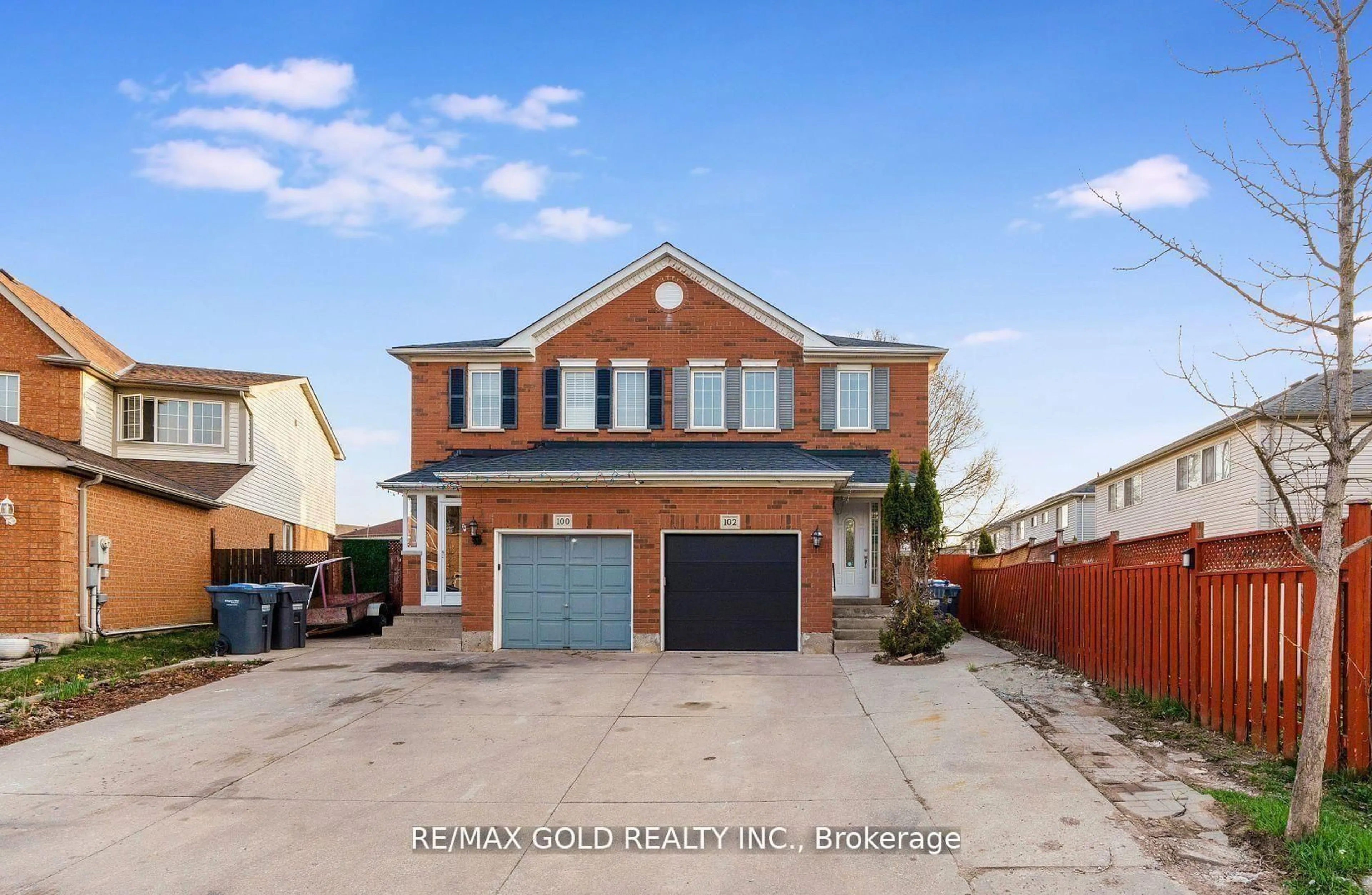 Home with brick exterior material, street for 102 Bunchberry Way, Brampton Ontario L6R 2E8