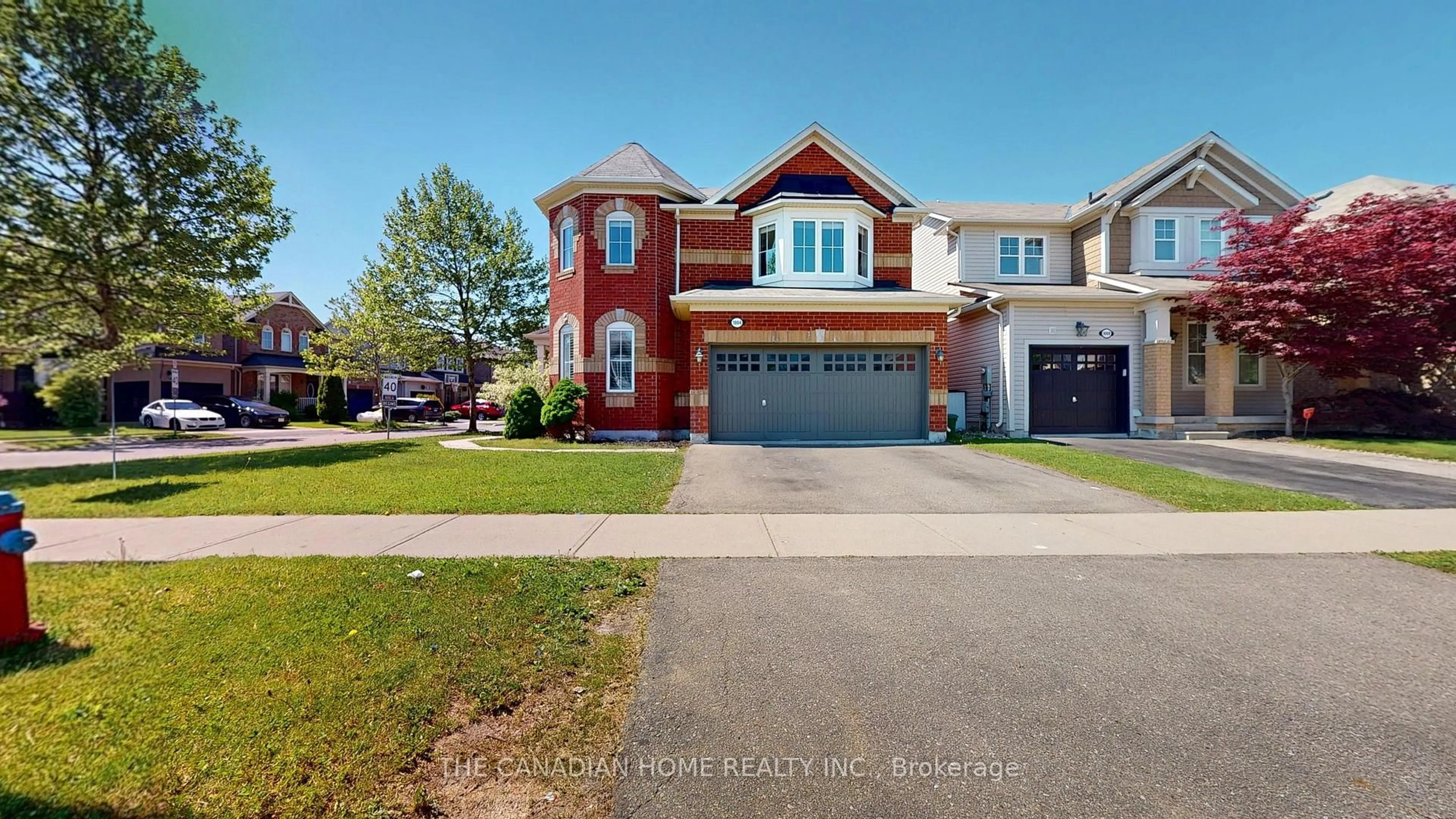 Home with brick exterior material, street for 1004 Savoline Blvd, Milton Ontario L9T 7T1