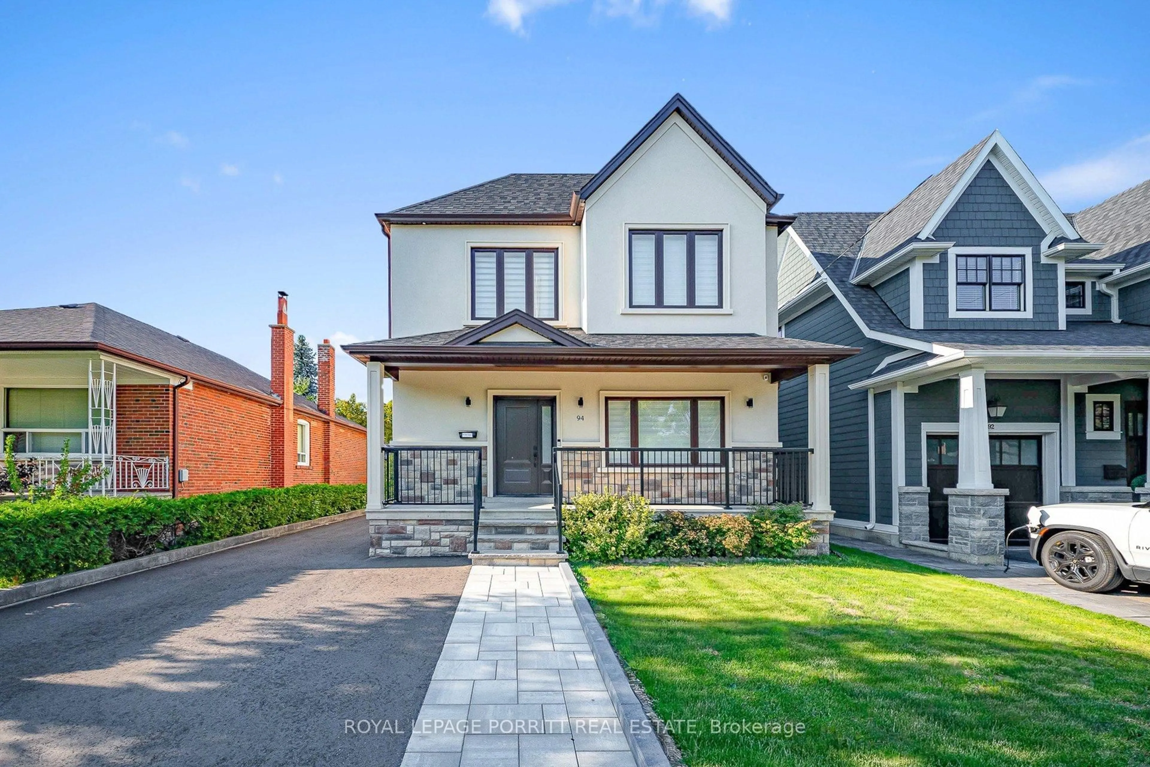 Home with brick exterior material, street for 94 Edgecroft Rd, Toronto Ontario M8Z 2C3