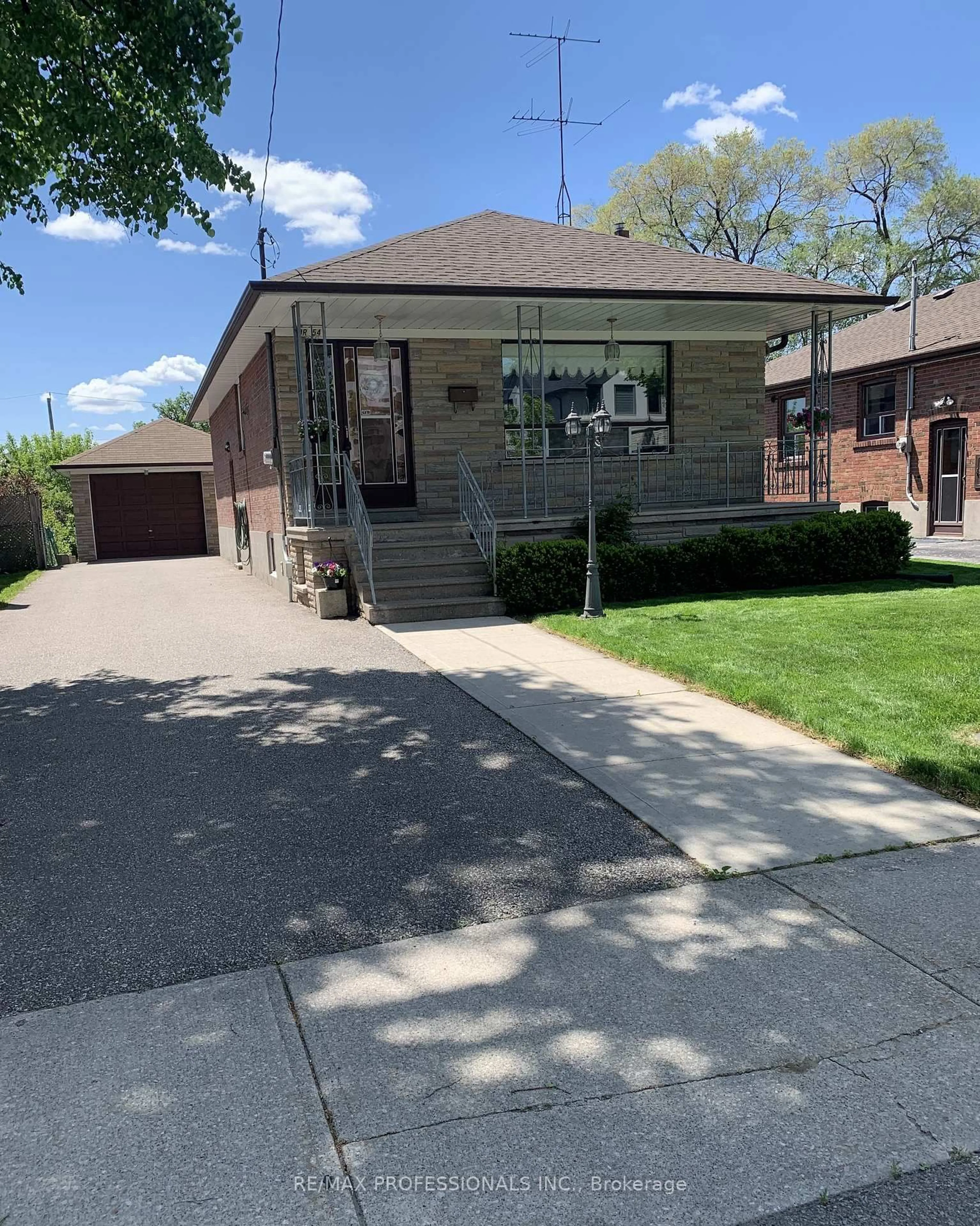Home with brick exterior material, street for 54 Culnan Ave, Toronto Ontario M8Z 5B2