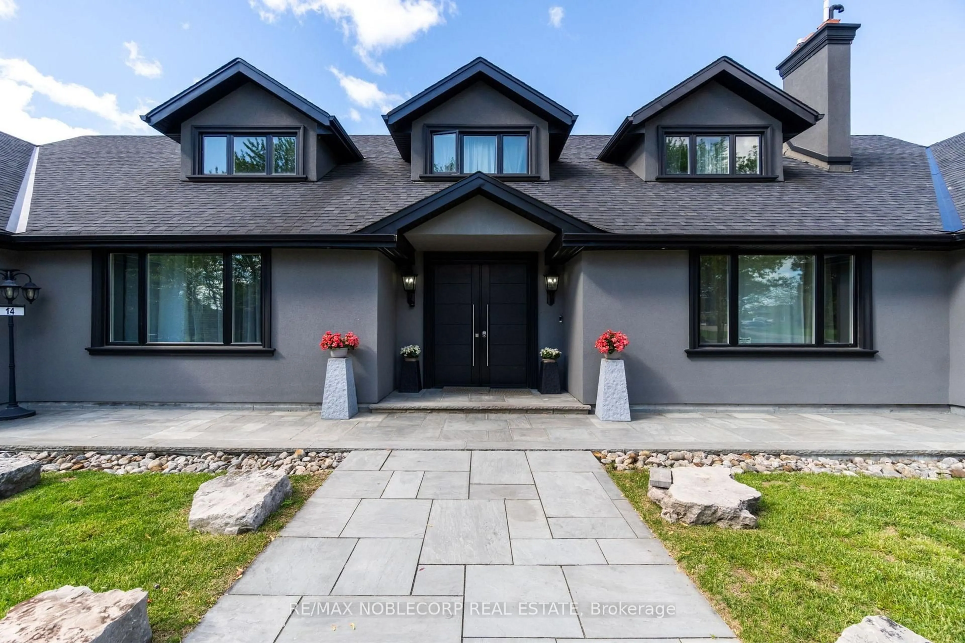 Home with brick exterior material, street for 14 Bowman Ave, Brampton Ontario L6P 0X5