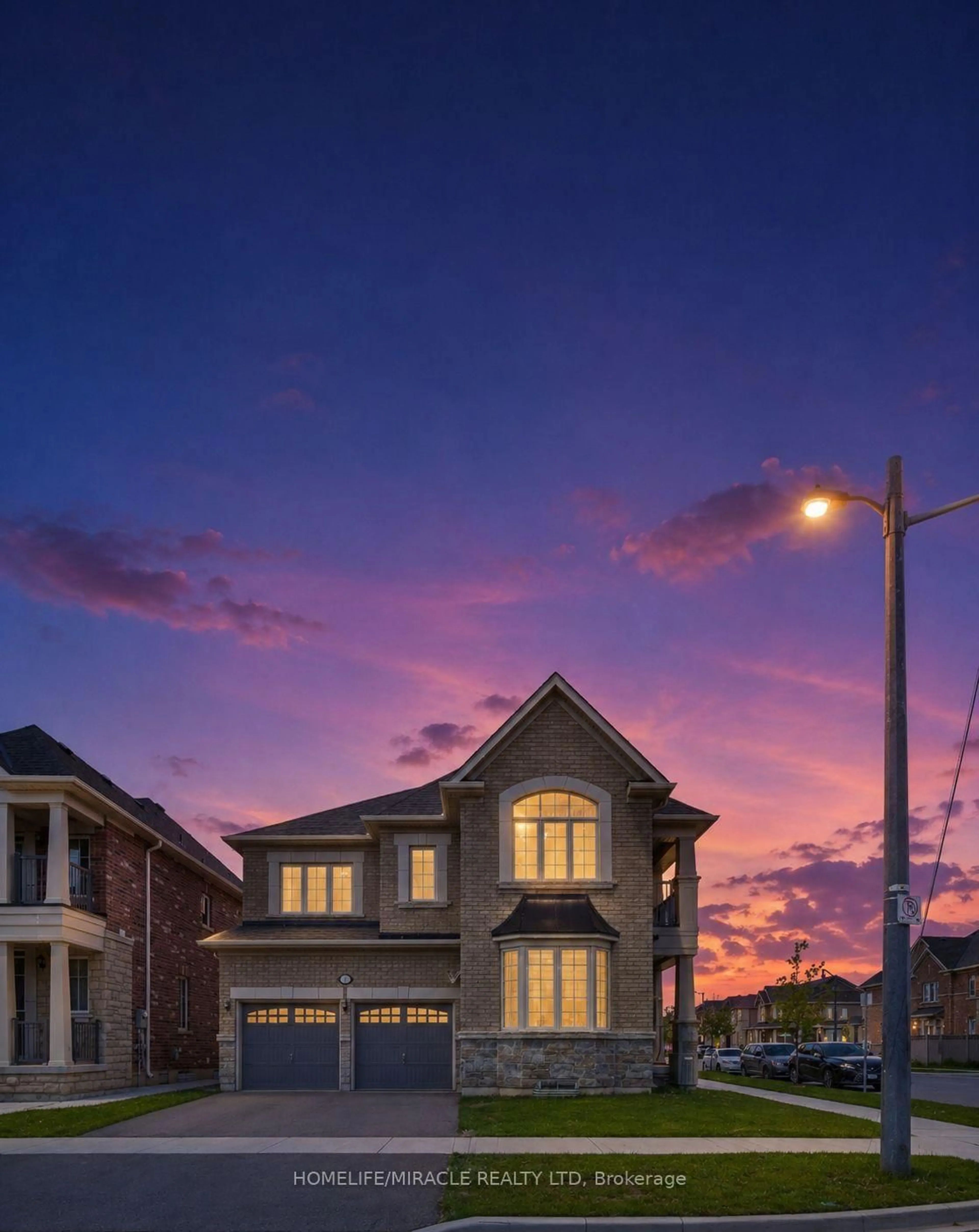 Home with brick exterior material, street for 566 Brisdale Dr, Brampton Ontario L7A 5J4