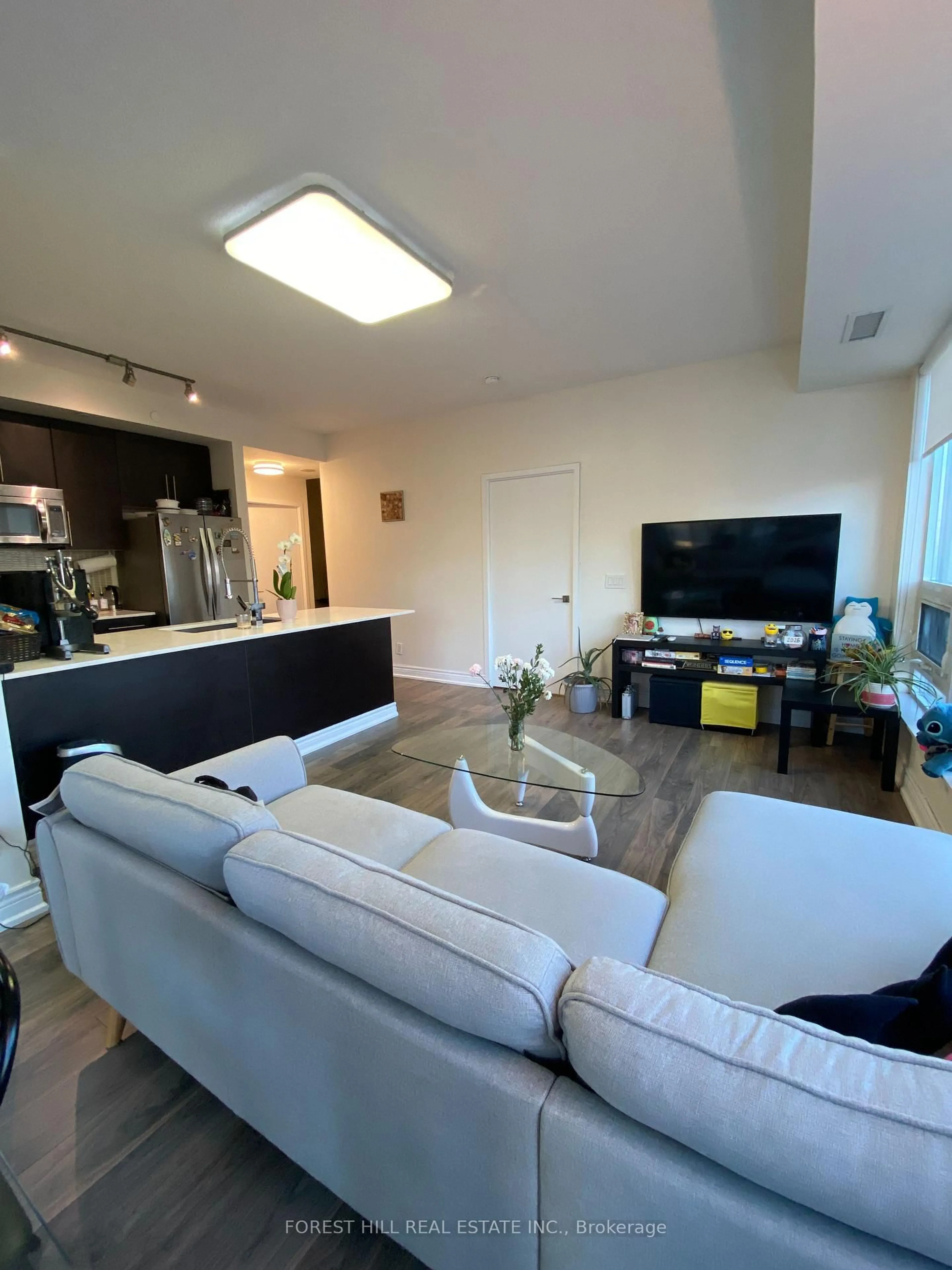 Living room with furniture, unknown for 4011 Brickstone Mews #807, Mississauga Ontario L5B 0J7