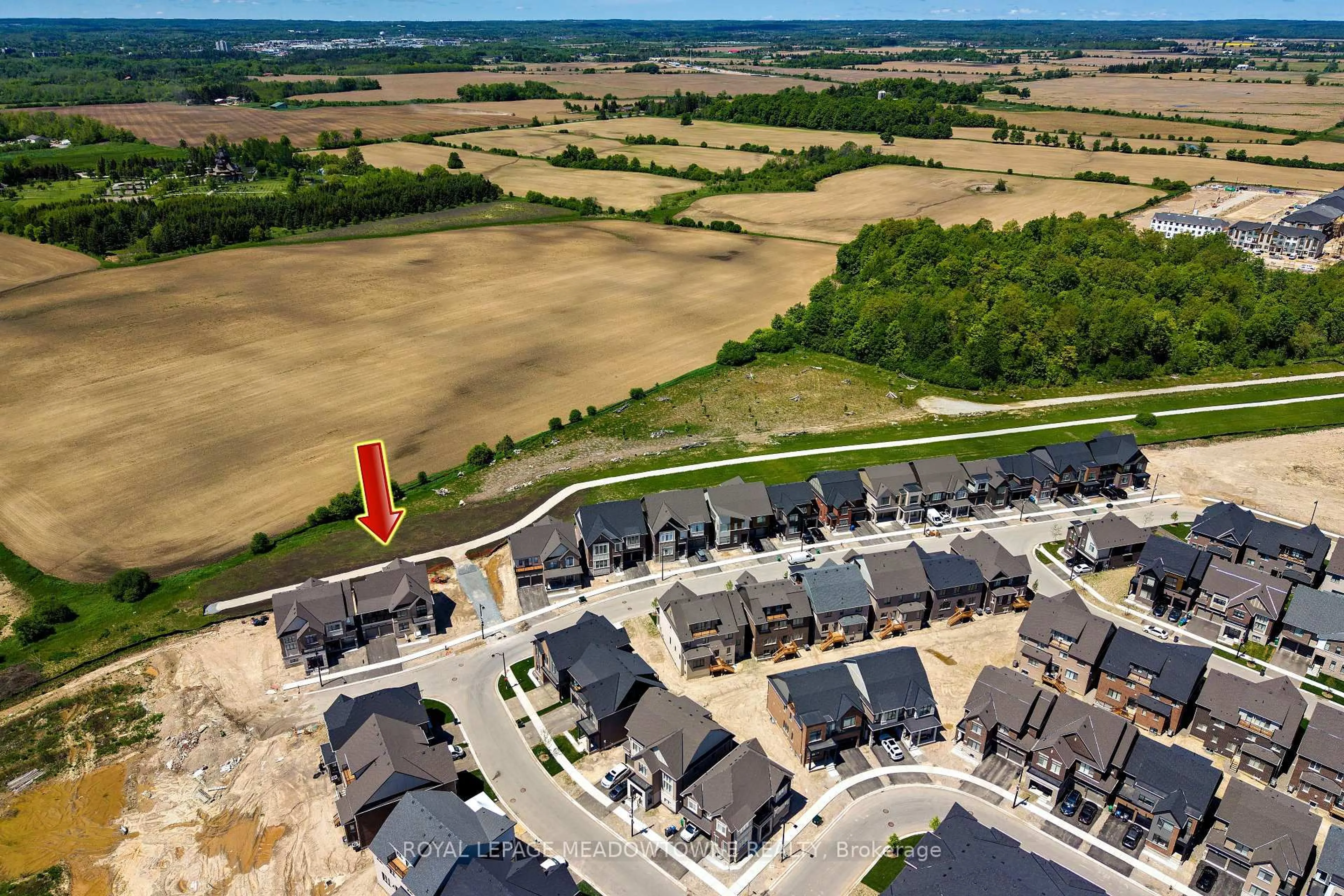 A pic from outside/outdoor area/front of a property/back of a property/a pic from drone, unknown for 68 Spiritwood Way, Brampton Ontario L7A 5L9