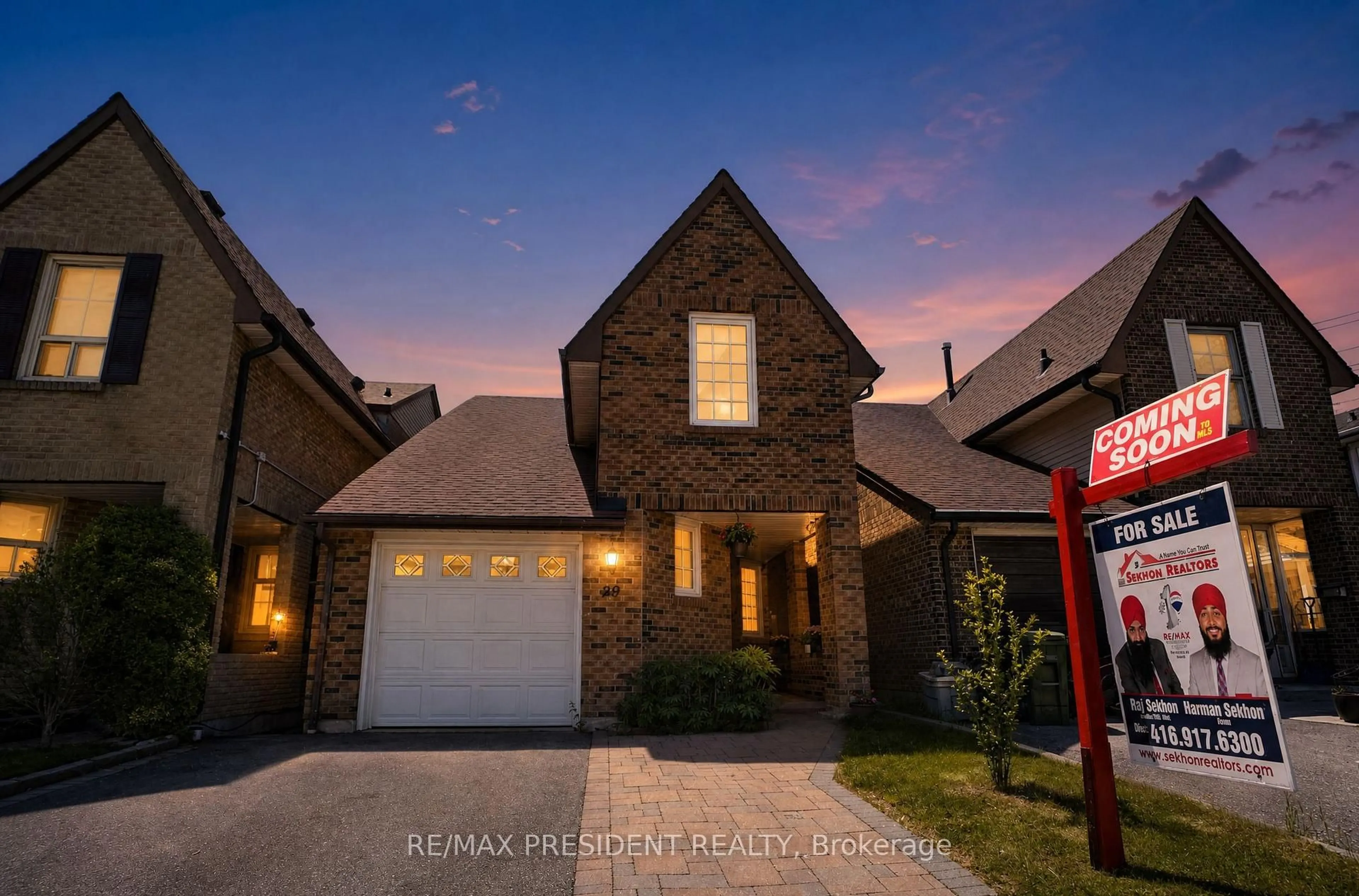 Home with brick exterior material, street for 29 Norbrook Cres, Toronto Ontario M9V 4P7