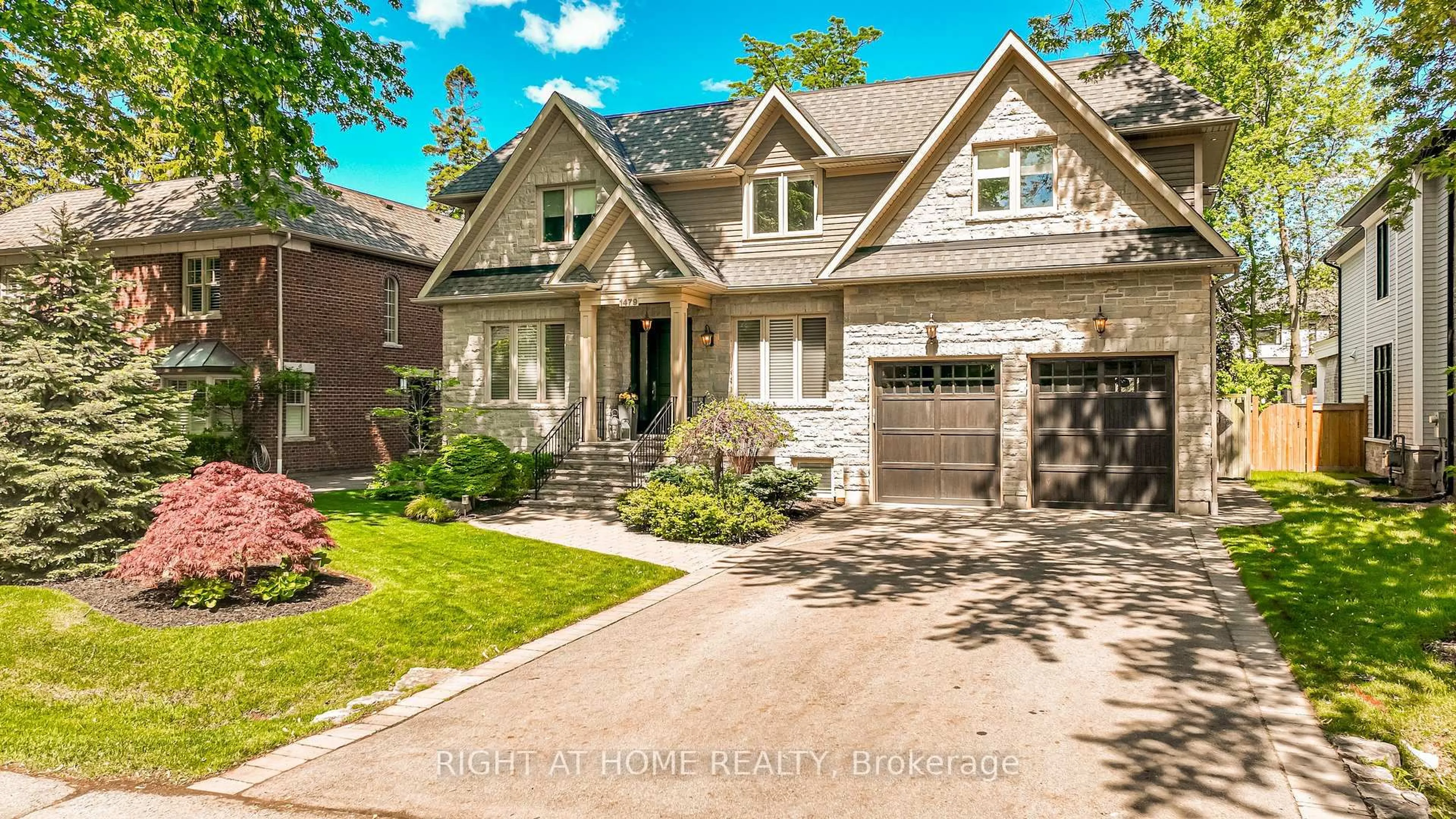 Home with brick exterior material, street for 1479 Briarwood Cres, Oakville Ontario L6J 2S8