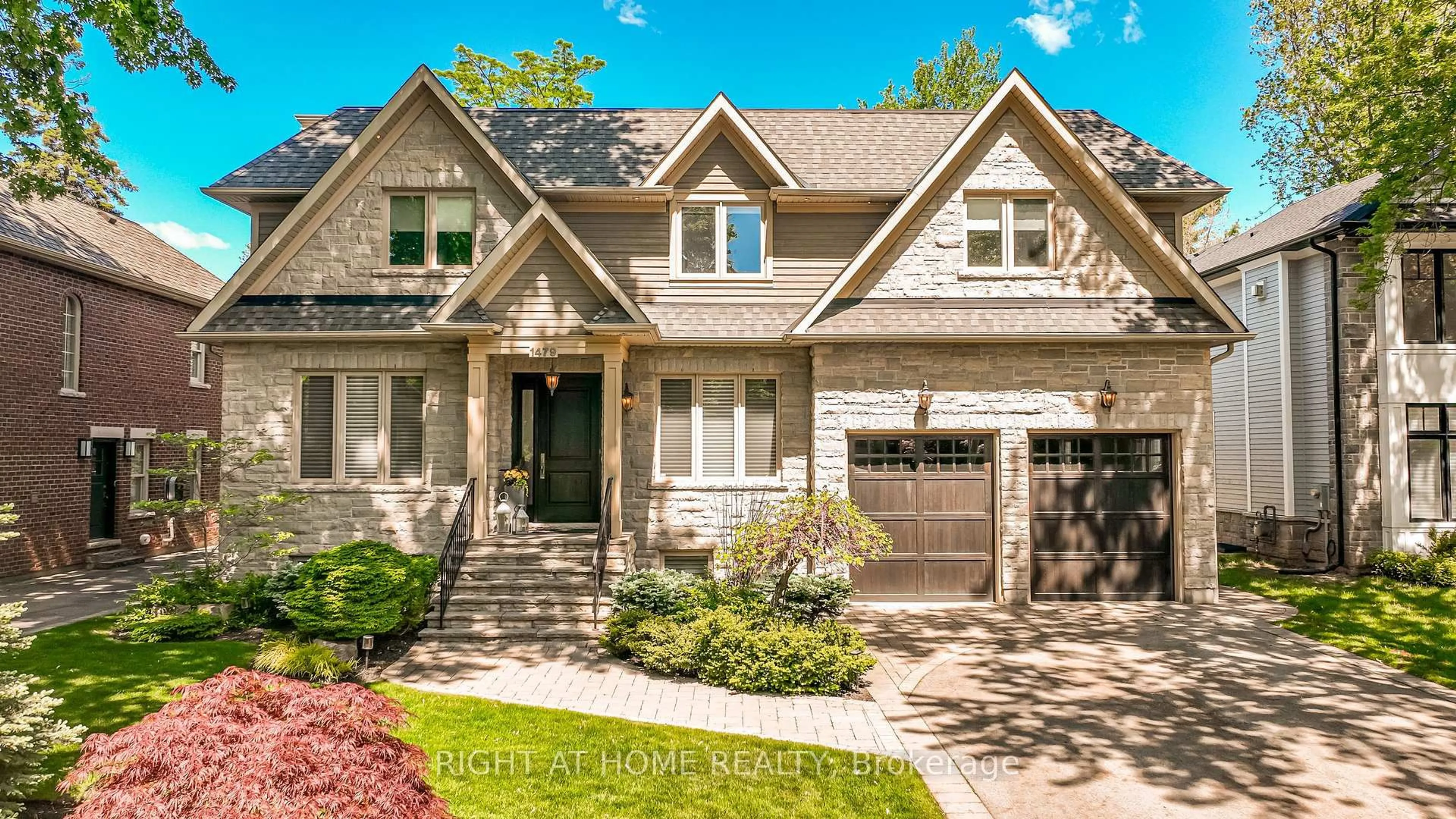 Home with brick exterior material, street for 1479 Briarwood Cres, Oakville Ontario L6J 2S8