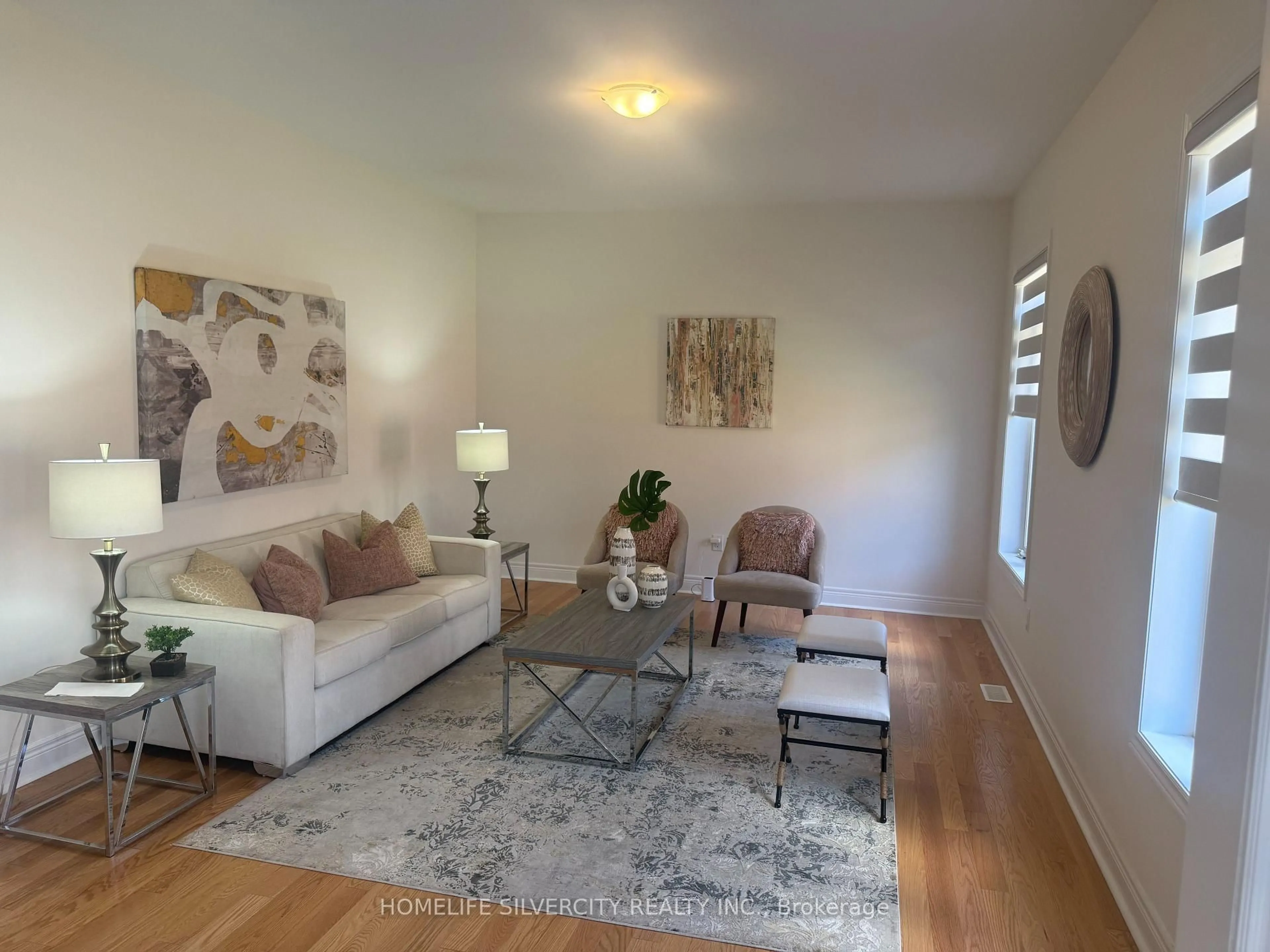 Living room with furniture, unknown for 41 Michener Dr, Brampton Ontario L6R 4E9