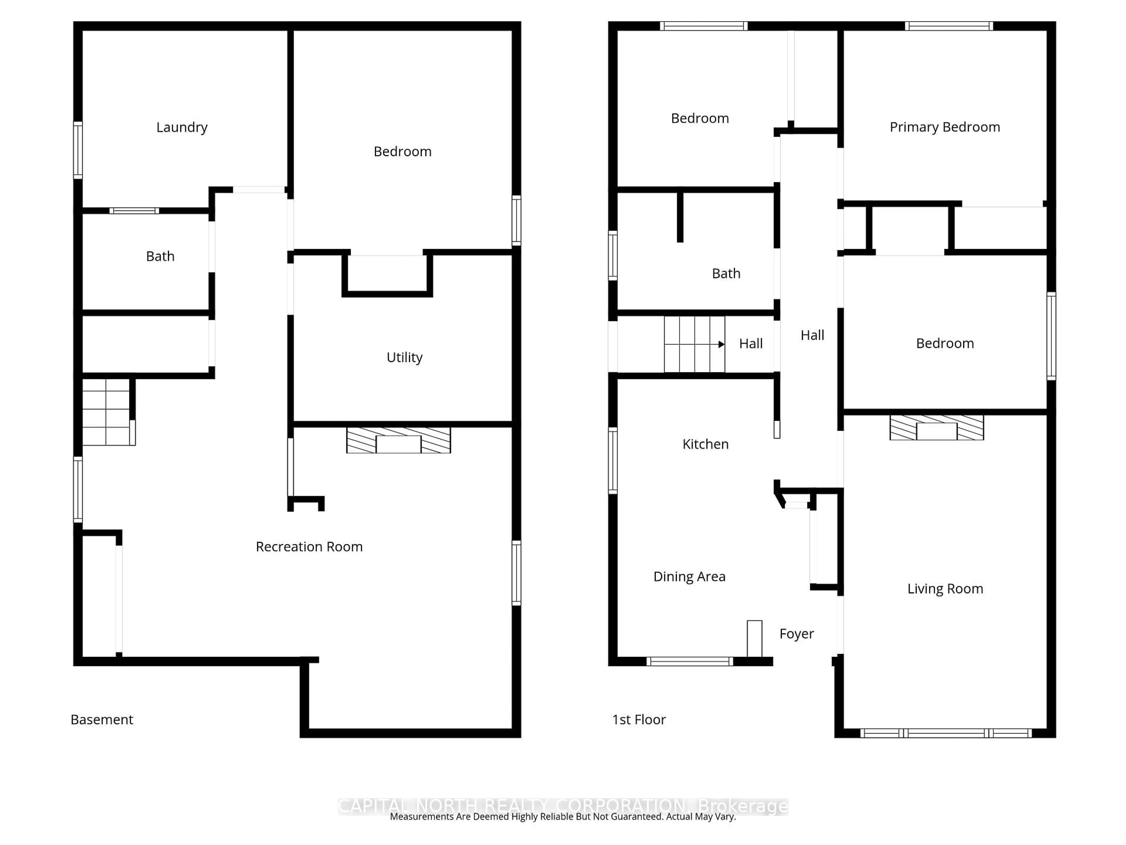Floor plan for 1284 Hertel Cres, Burlington Ontario L7P 2S5