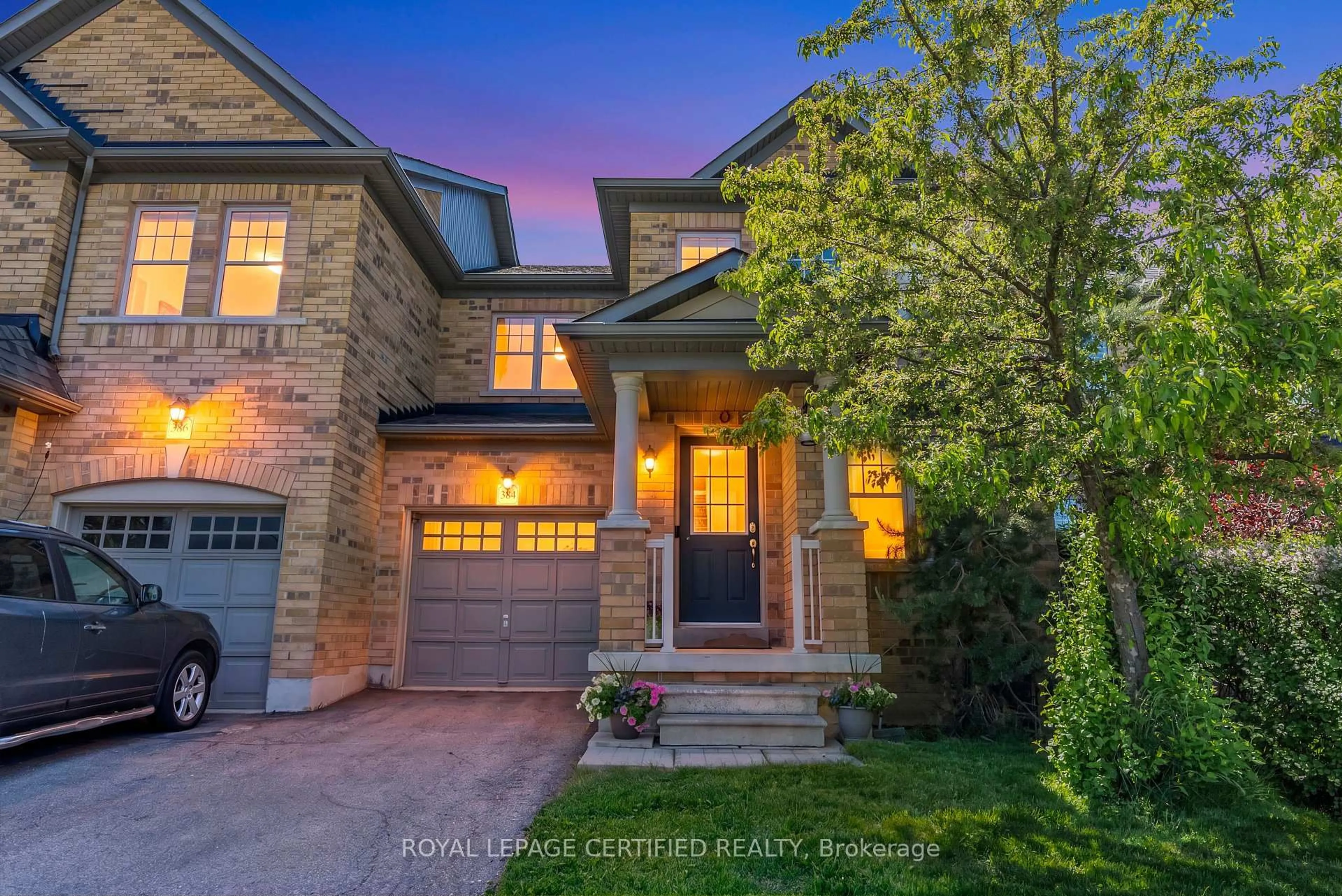 Home with brick exterior material, street for 384 Duncan Lane, Milton Ontario L9T 0S9