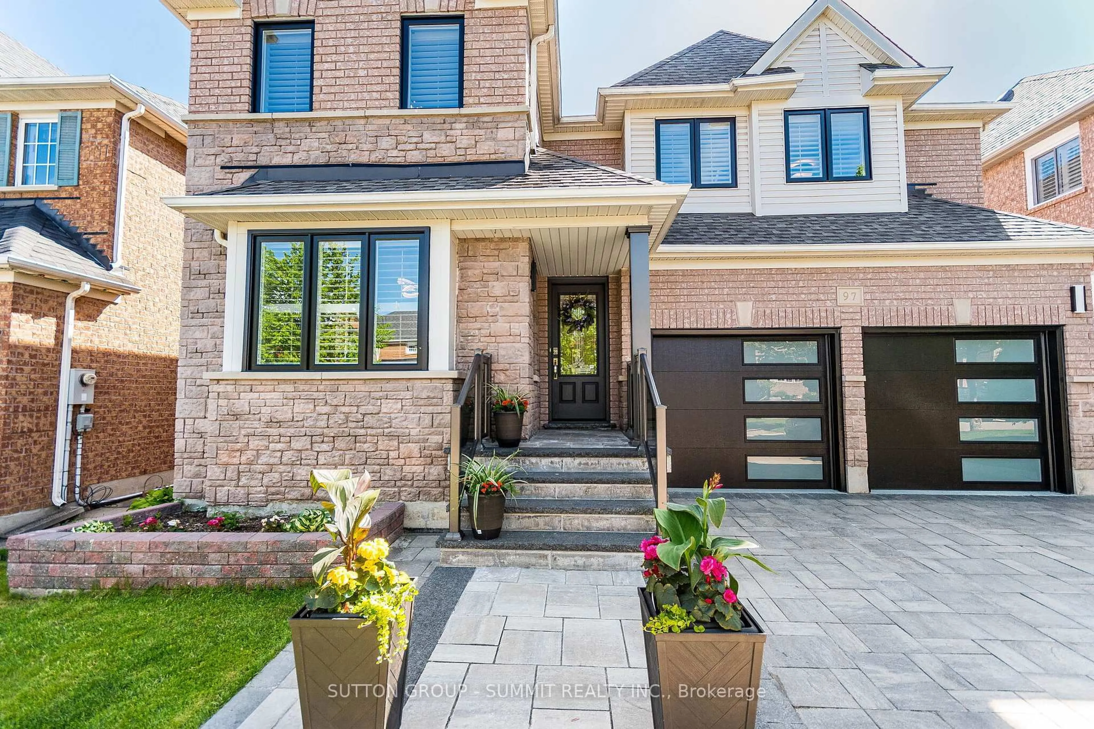 Home with brick exterior material, street for 97 GRIST MILL Dr, Halton Hills Ontario L7G 6B7