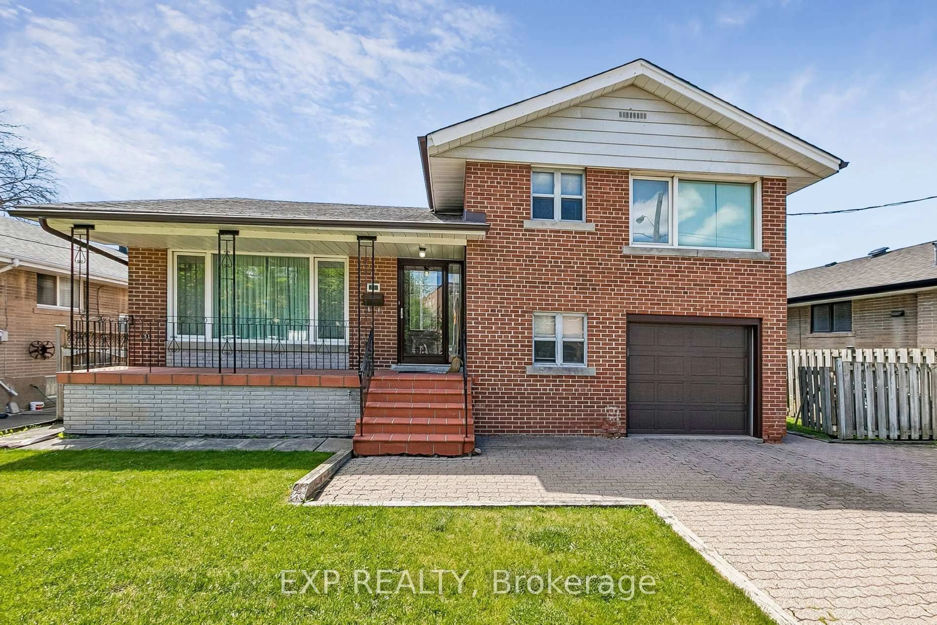 Home with brick exterior material, street for 51 playfair Ave, Toronto Ontario M6B 2P8