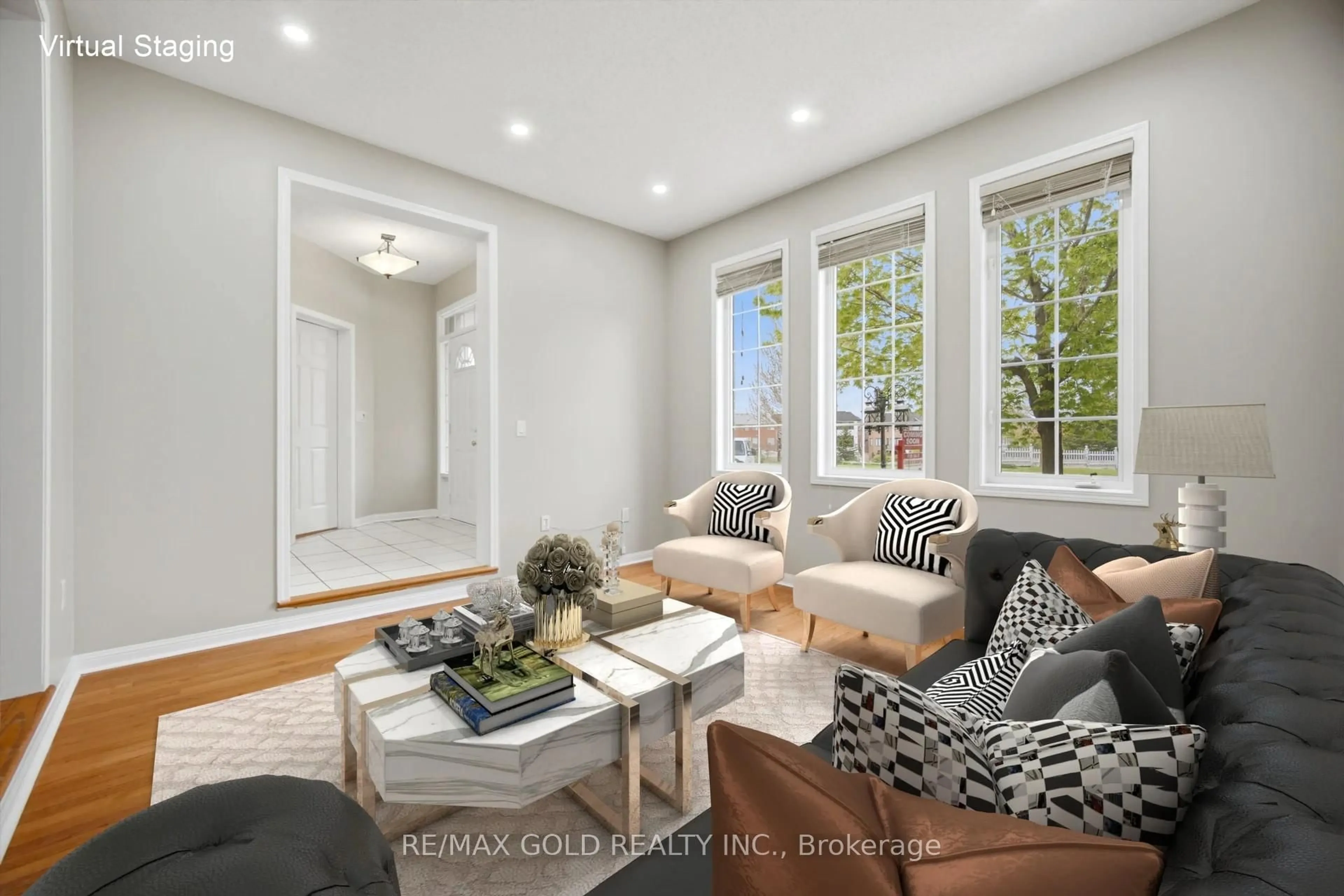 Living room with furniture, unknown for 22 Cosmo Crt, Brampton Ontario L6P 1G2