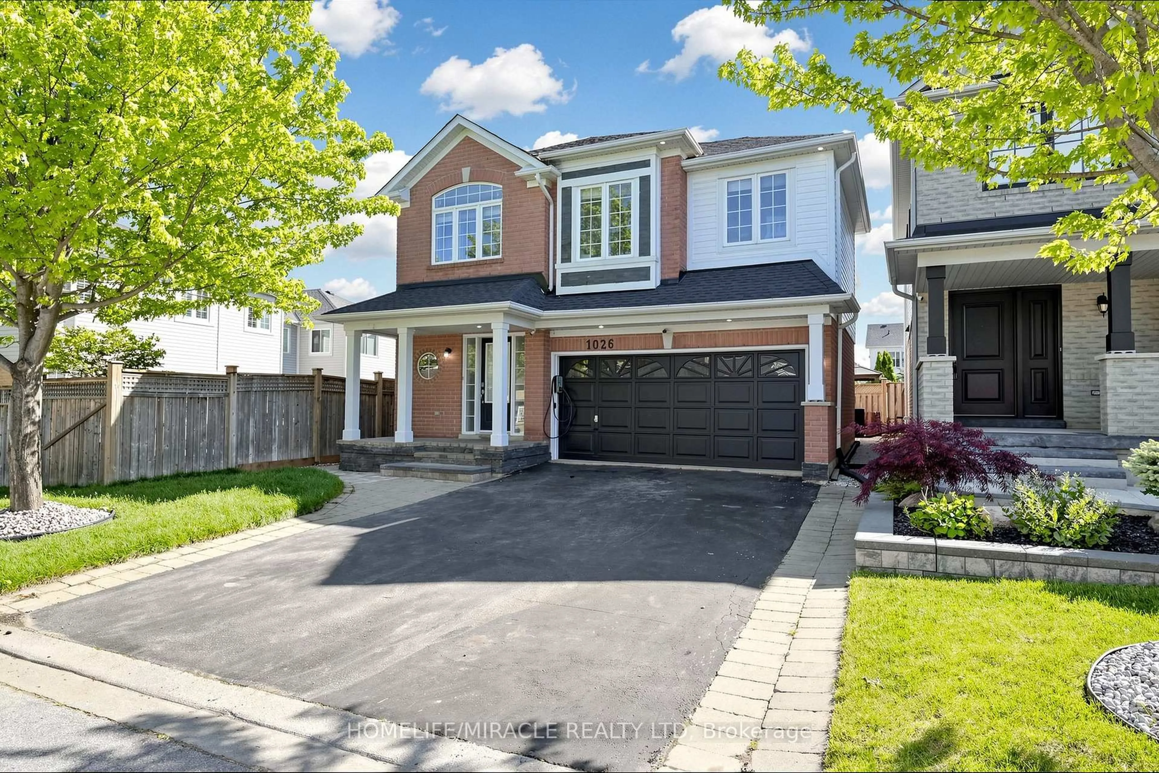 Home with brick exterior material, street for 1026 Holdsworth Cres, Milton Ontario L9T 0C2