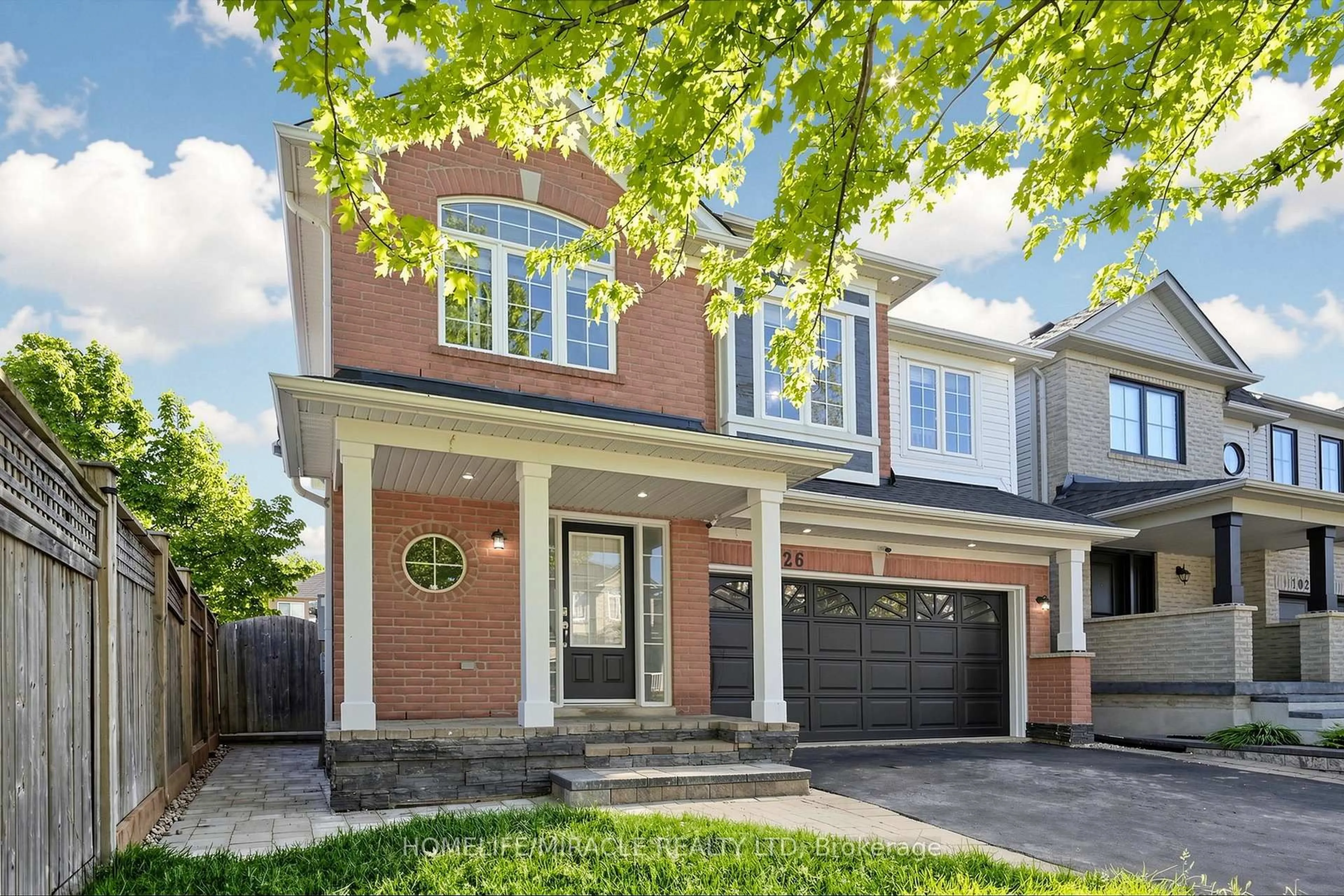 Home with brick exterior material, street for 1026 Holdsworth Cres, Milton Ontario L9T 0C2