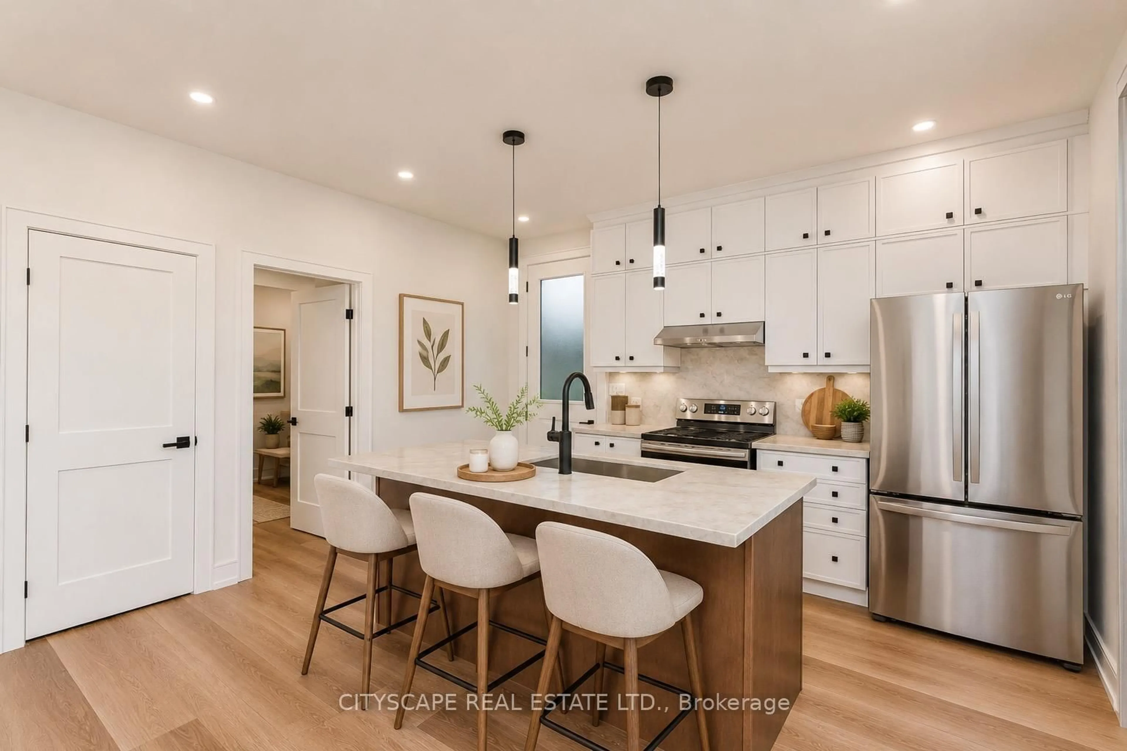 Open concept kitchen, unknown for 956 Fourth St, Mississauga Ontario L5E 1J9
