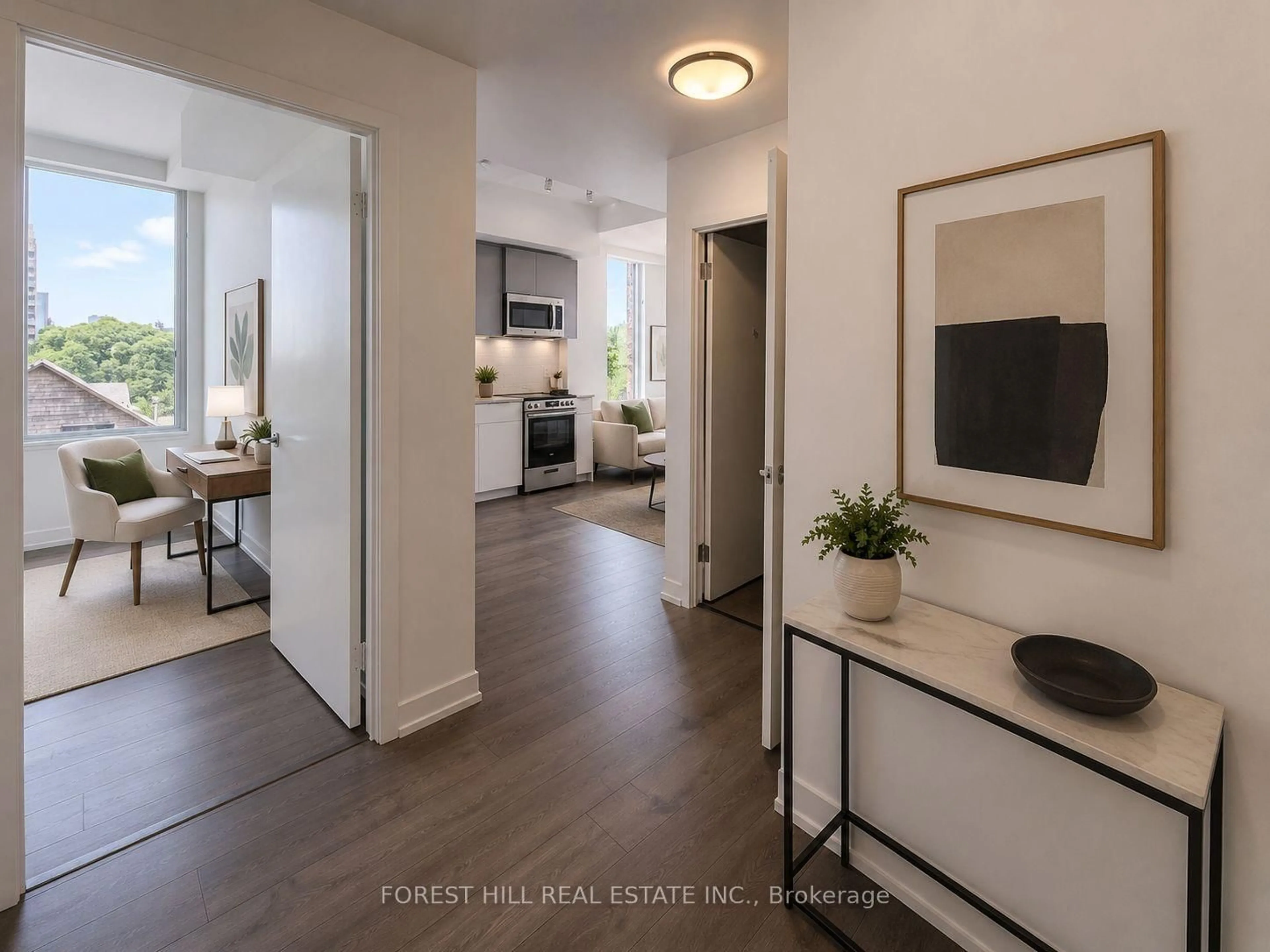 Indoor entryway for 270 dufferin St #418, Toronto Ontario M6C 1A7