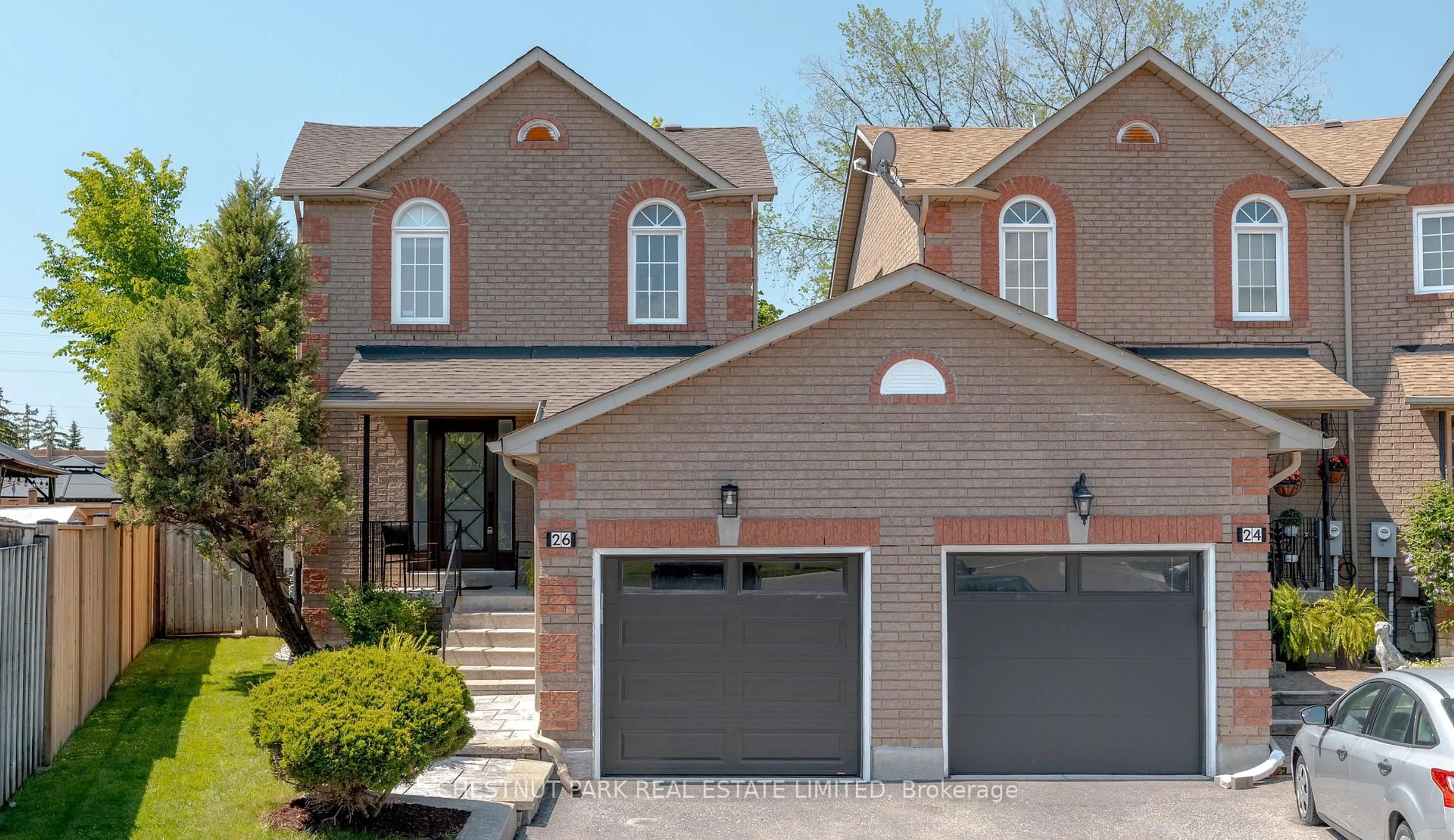 Home with brick exterior material, street for 26 Jolley Crt, Caledon Ontario L7E 1W4