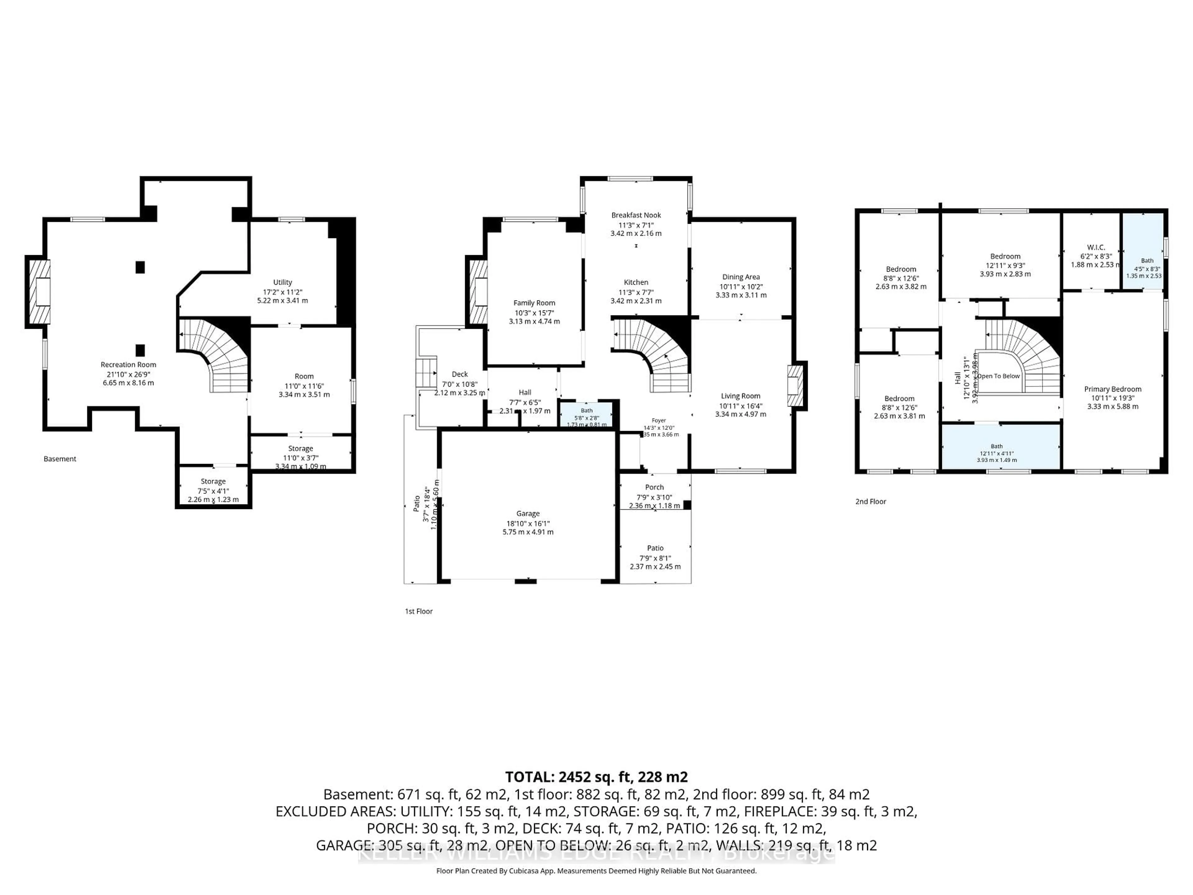Floor plan for 2078 Hunters Wood Dr, Burlington Ontario L7M 2T2