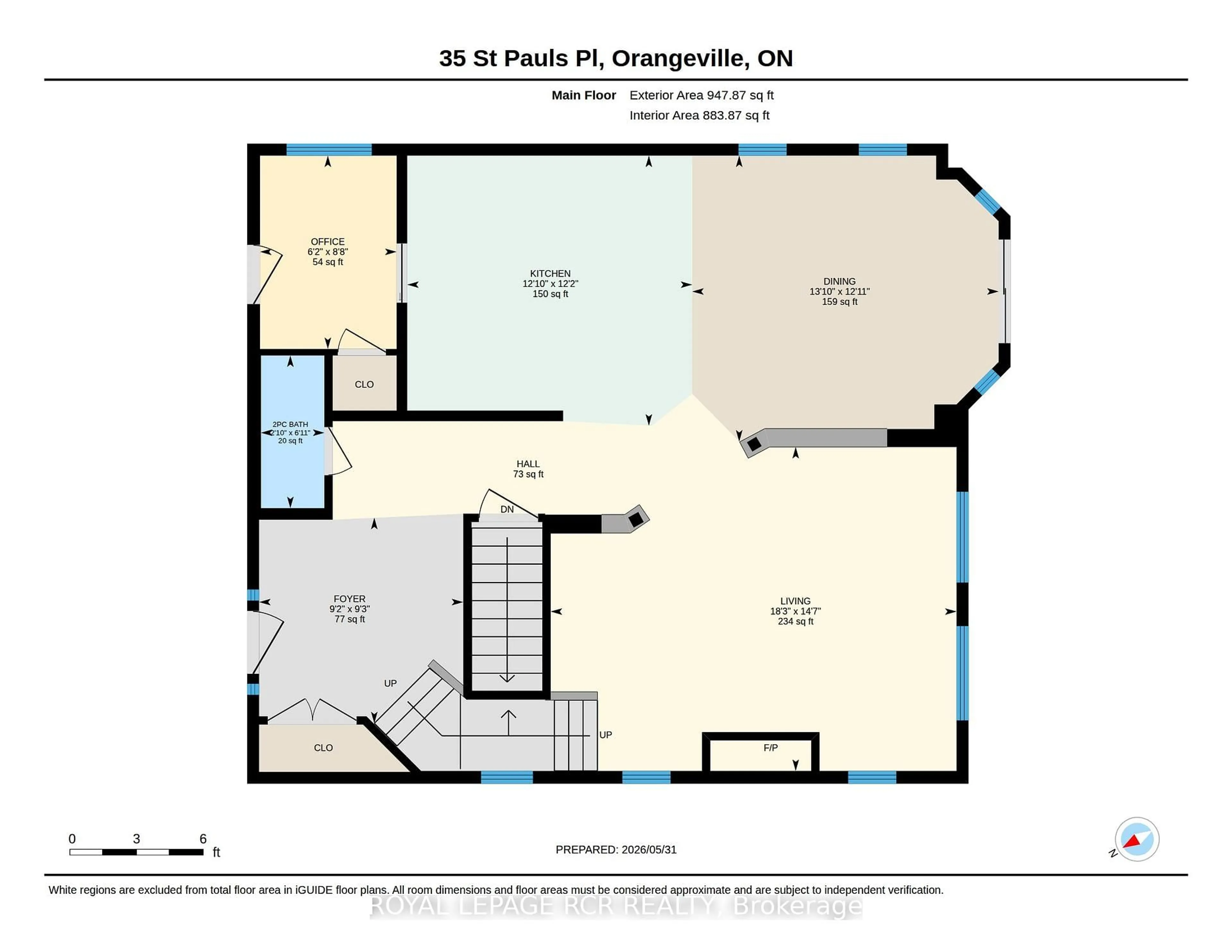 Floor plan for 35 St. Paul's Pl, Orangeville Ontario L9W 0A5