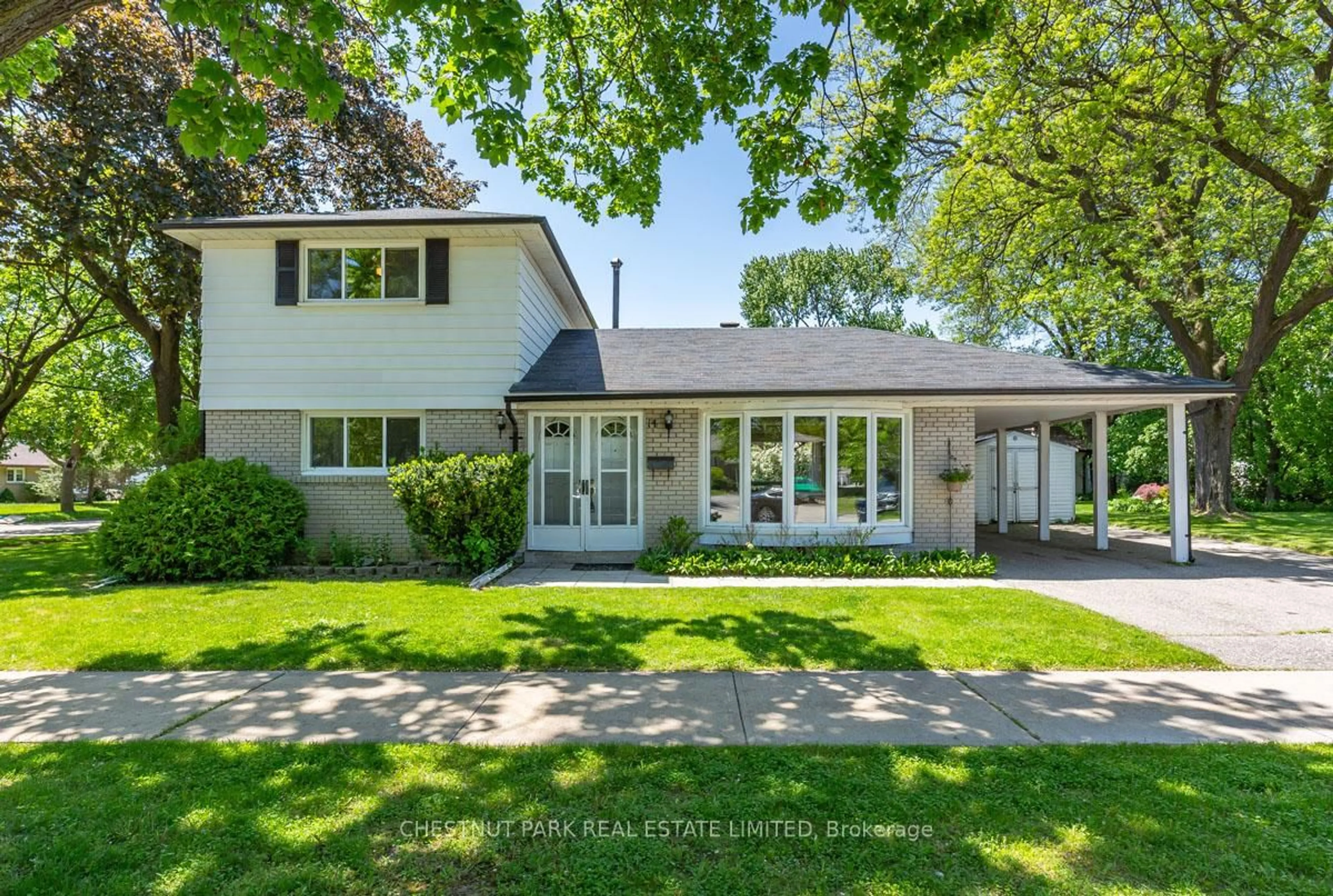Home with vinyl exterior material, street for 14 Vanderbrent Cres, Toronto Ontario M9R 3W8