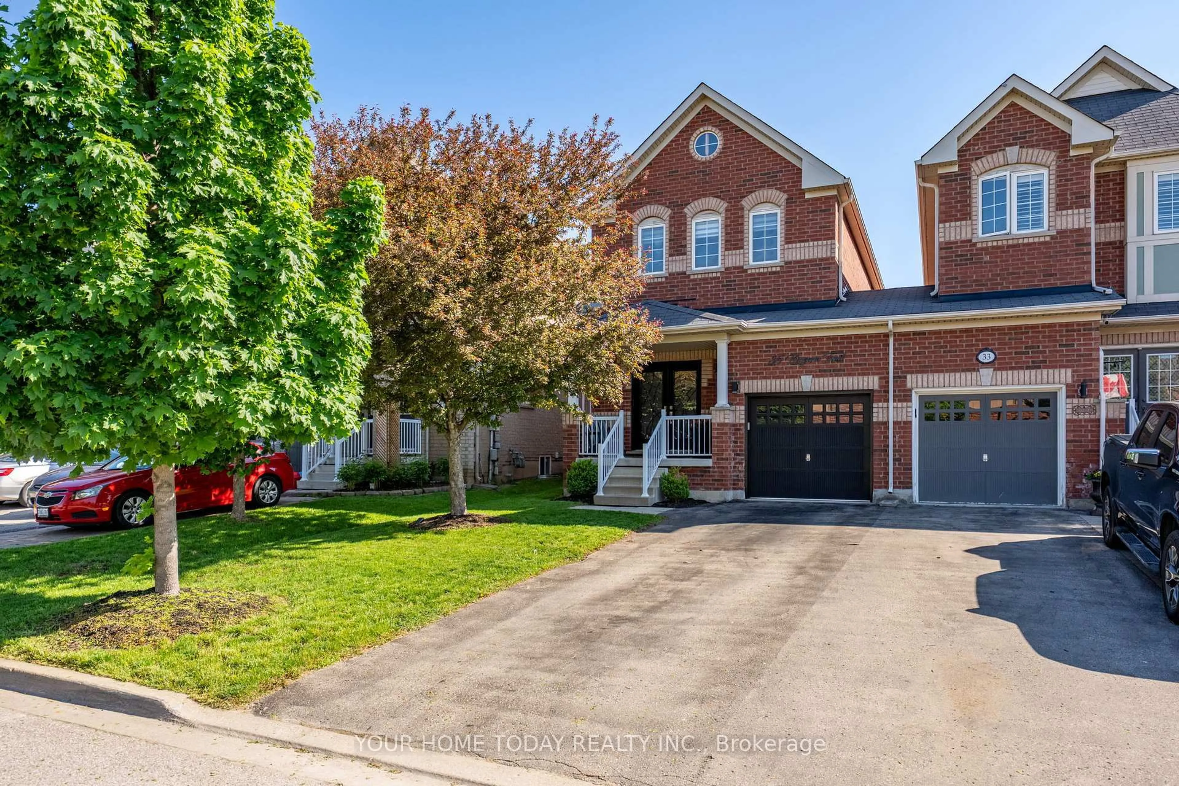 Home with brick exterior material, street for 35 Niagara Tr, Halton Hills Ontario L7G 0A9