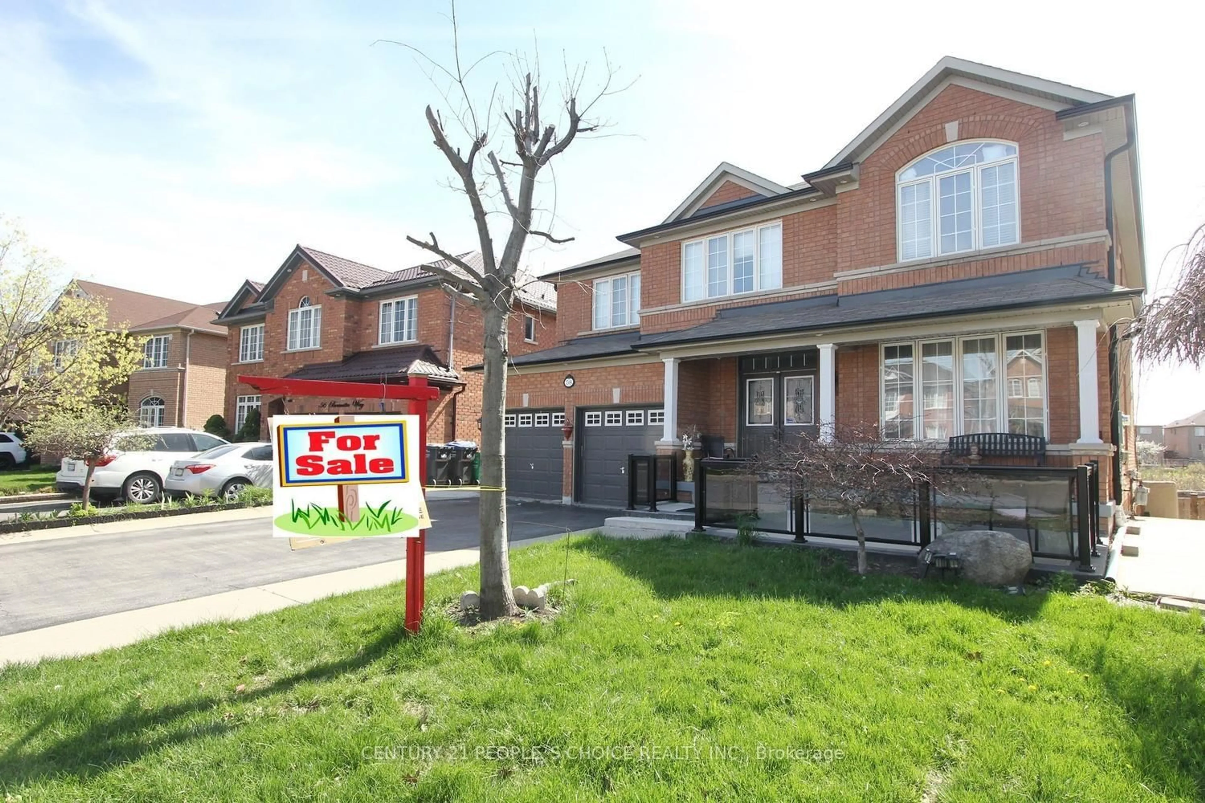 Home with brick exterior material, street for 58 Brunetta Way, Brampton Ontario L6P 1M9