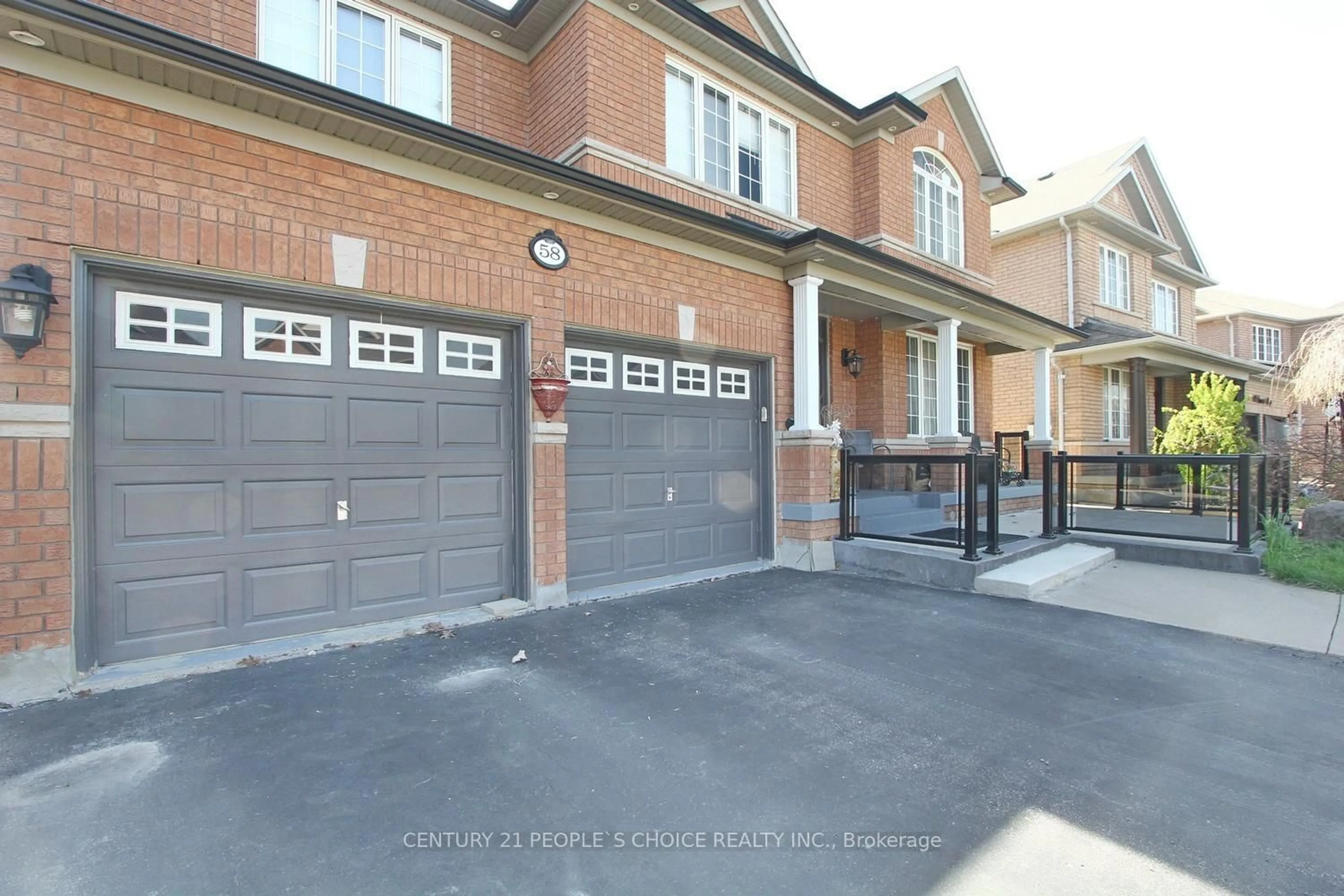 Home with brick exterior material, street for 58 Brunetta Way, Brampton Ontario L6P 1M9