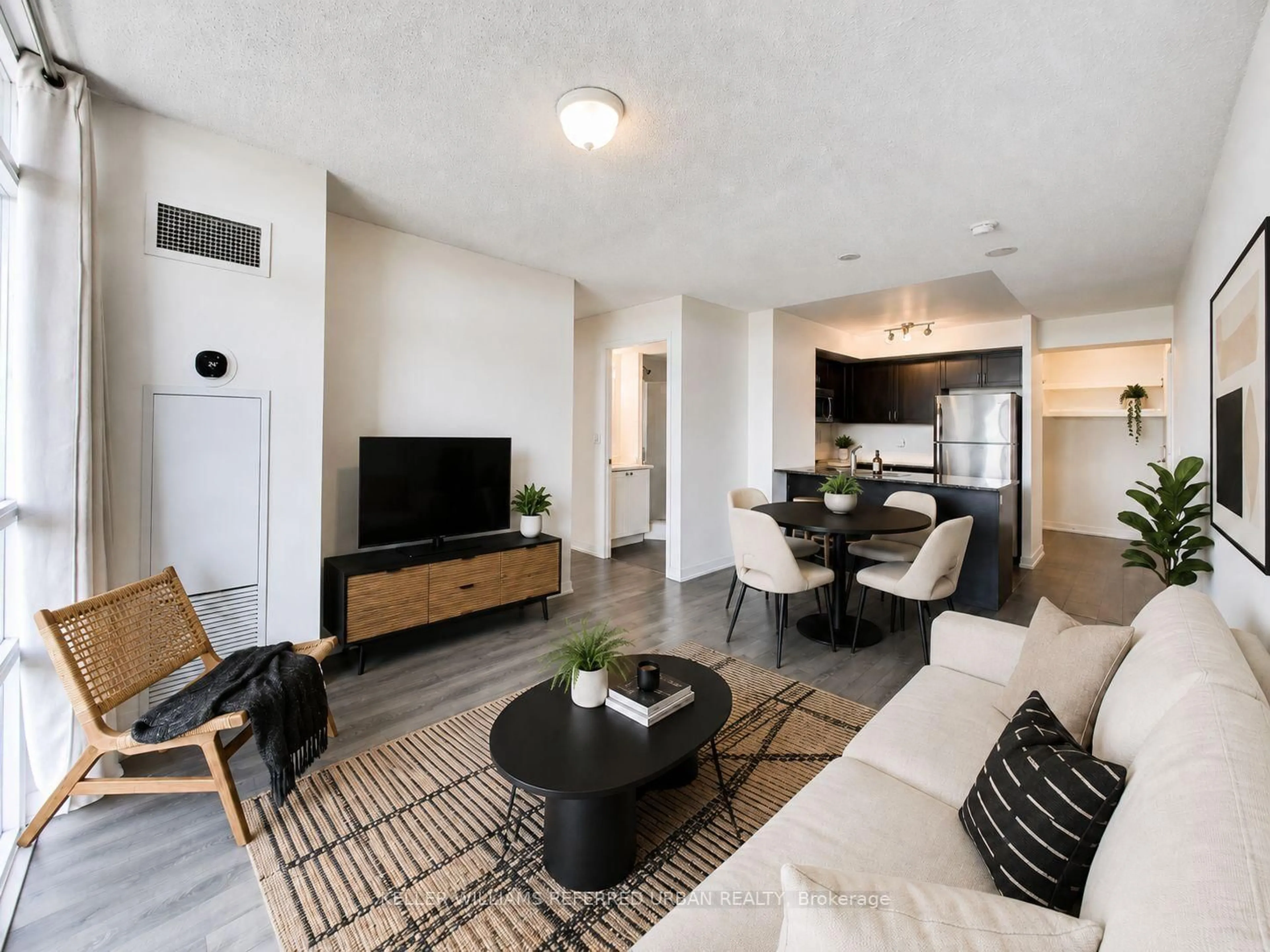 Living room with furniture, unknown for 812 Lansdowne Ave #815, Toronto Ontario M6H 4K5