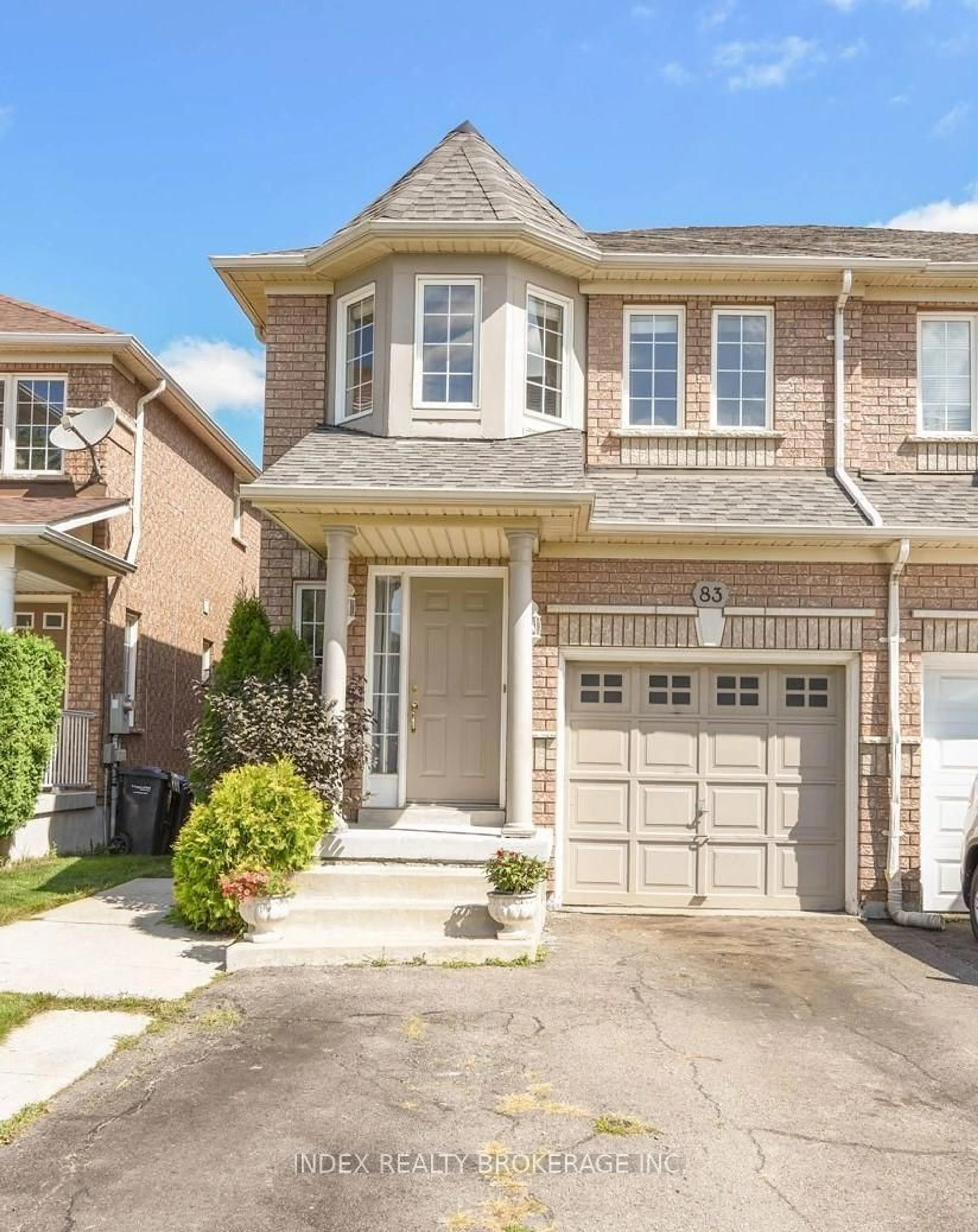 Home with brick exterior material, street for 83 Tiller Tr, Brampton Ontario L6X 4S7