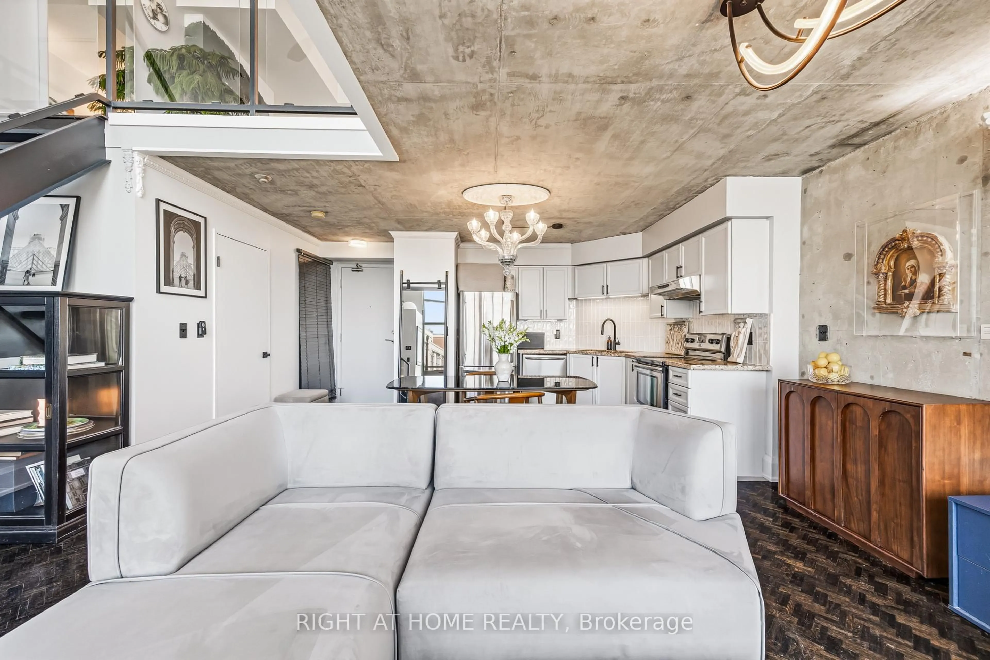 Open concept kitchen, unknown for 250 Manitoba St #612, Toronto Ontario M8Y 4G8