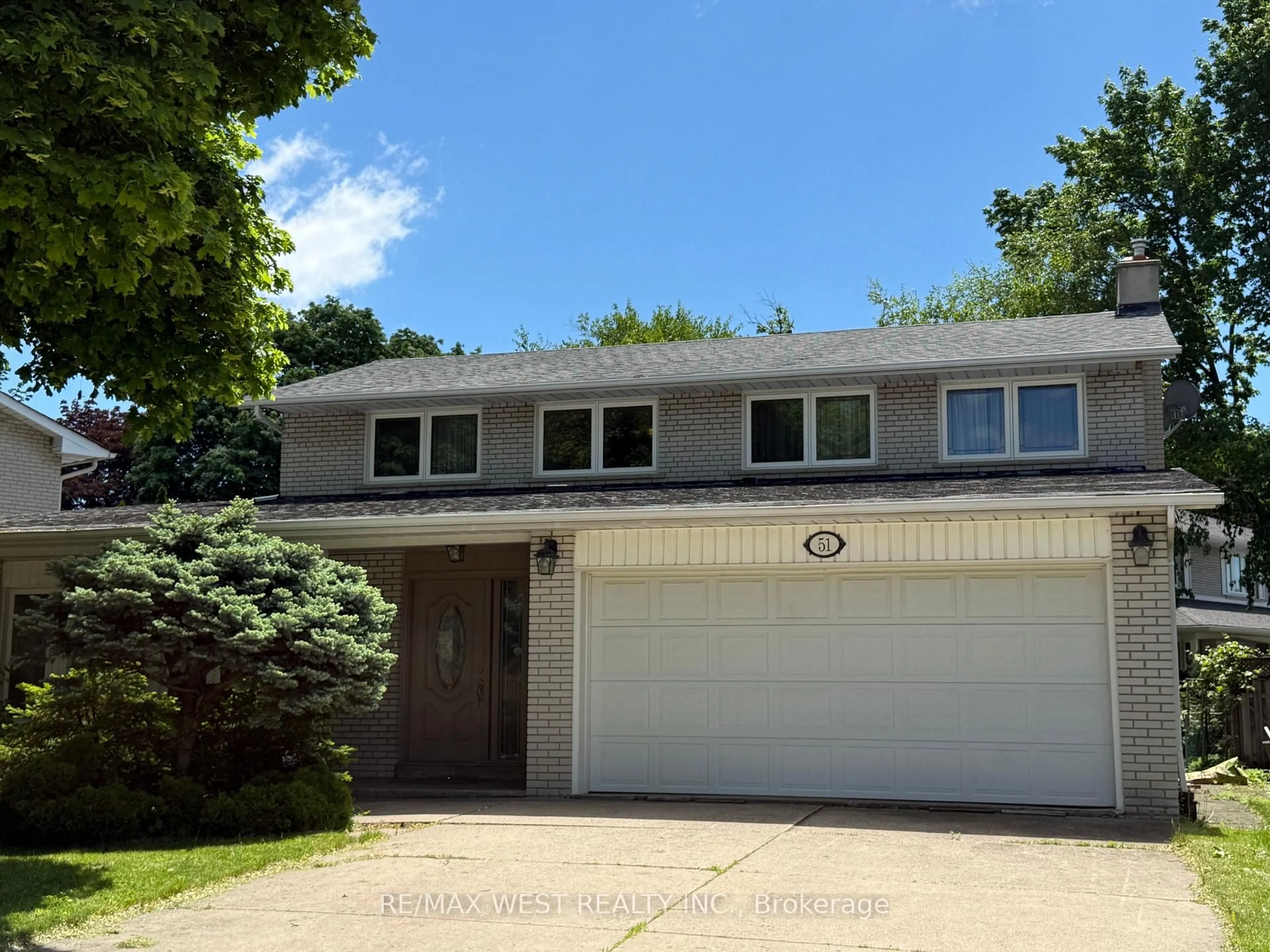 Home with vinyl exterior material, street for 51 Winterton Dr, Toronto Ontario M9B 3G8
