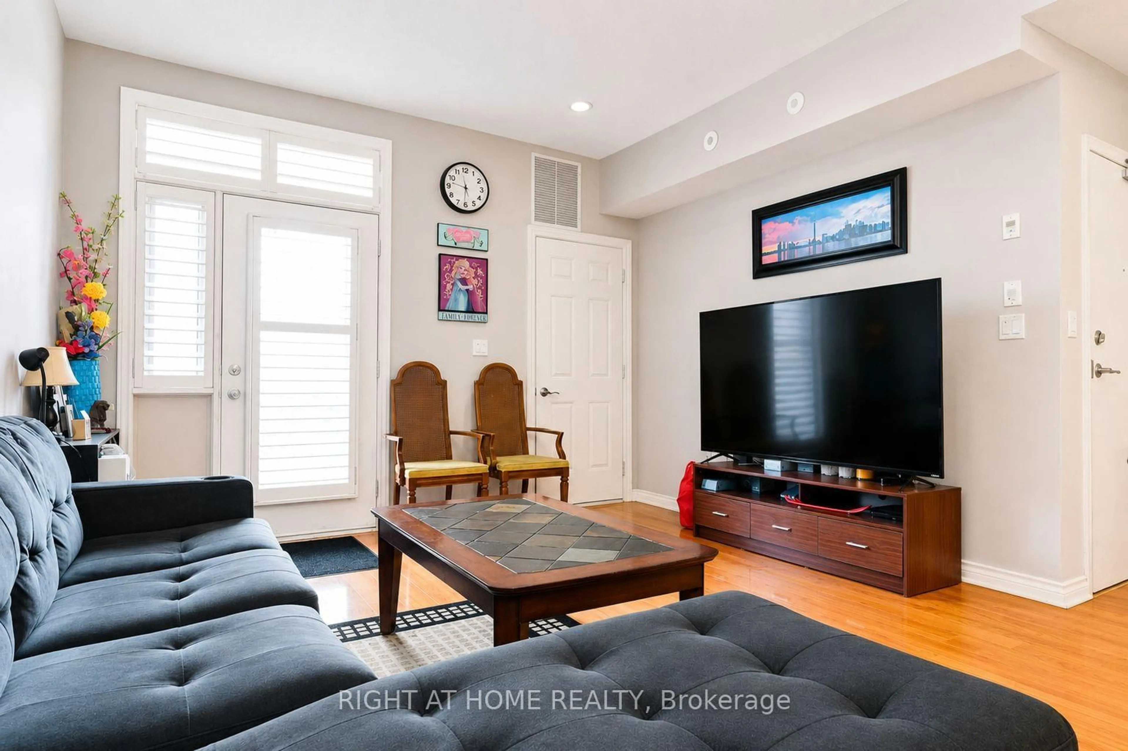Living room with furniture, unknown for 1949 Lawrence Ave #8, Toronto Ontario M9N 1H3