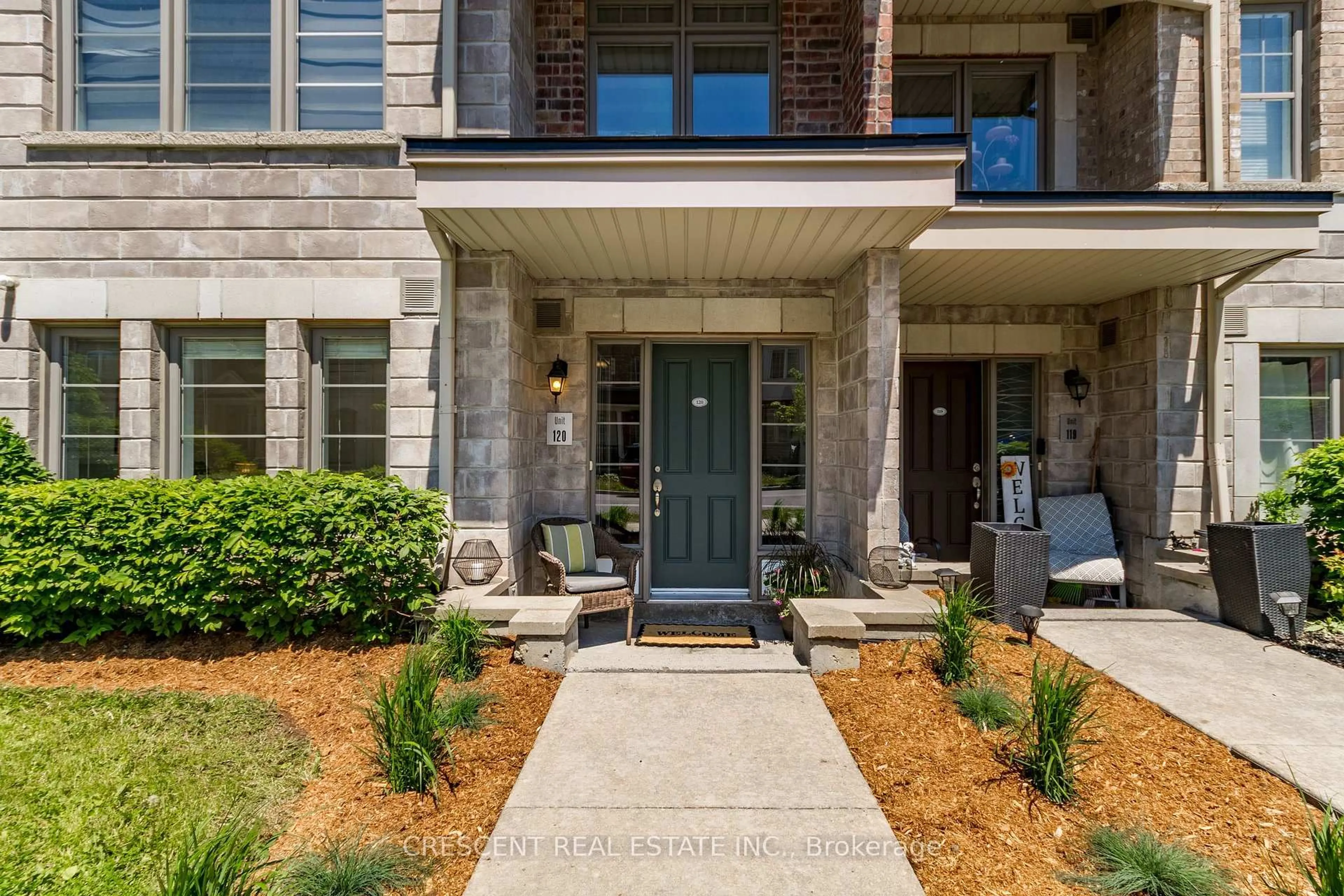 Home with brick exterior material, street for 80 Parrotta Dr #120, Toronto Ontario M9M 0E6